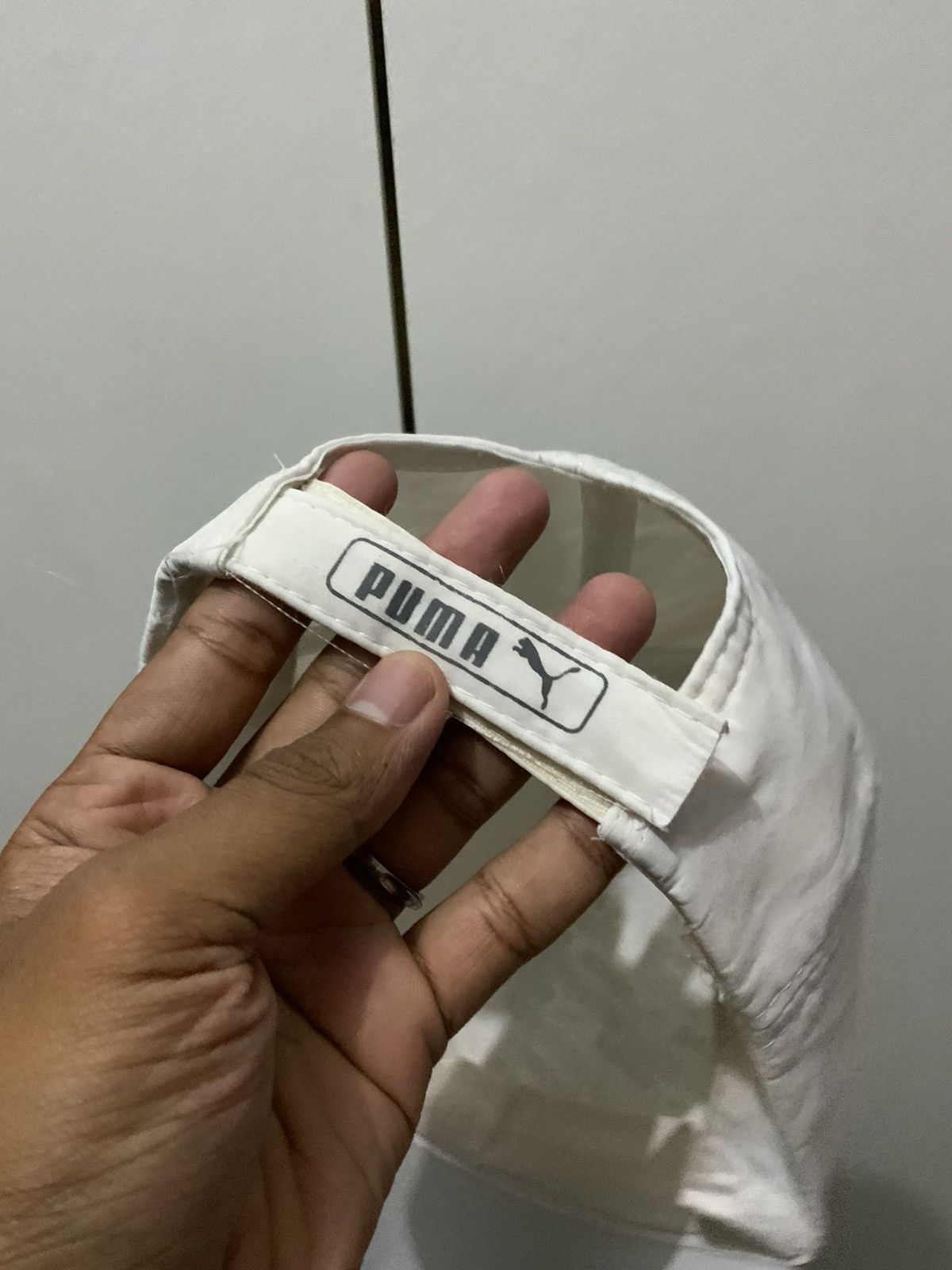 Japanese Brand Puma White Hat Size ONE SIZE - 10 Thumbnail