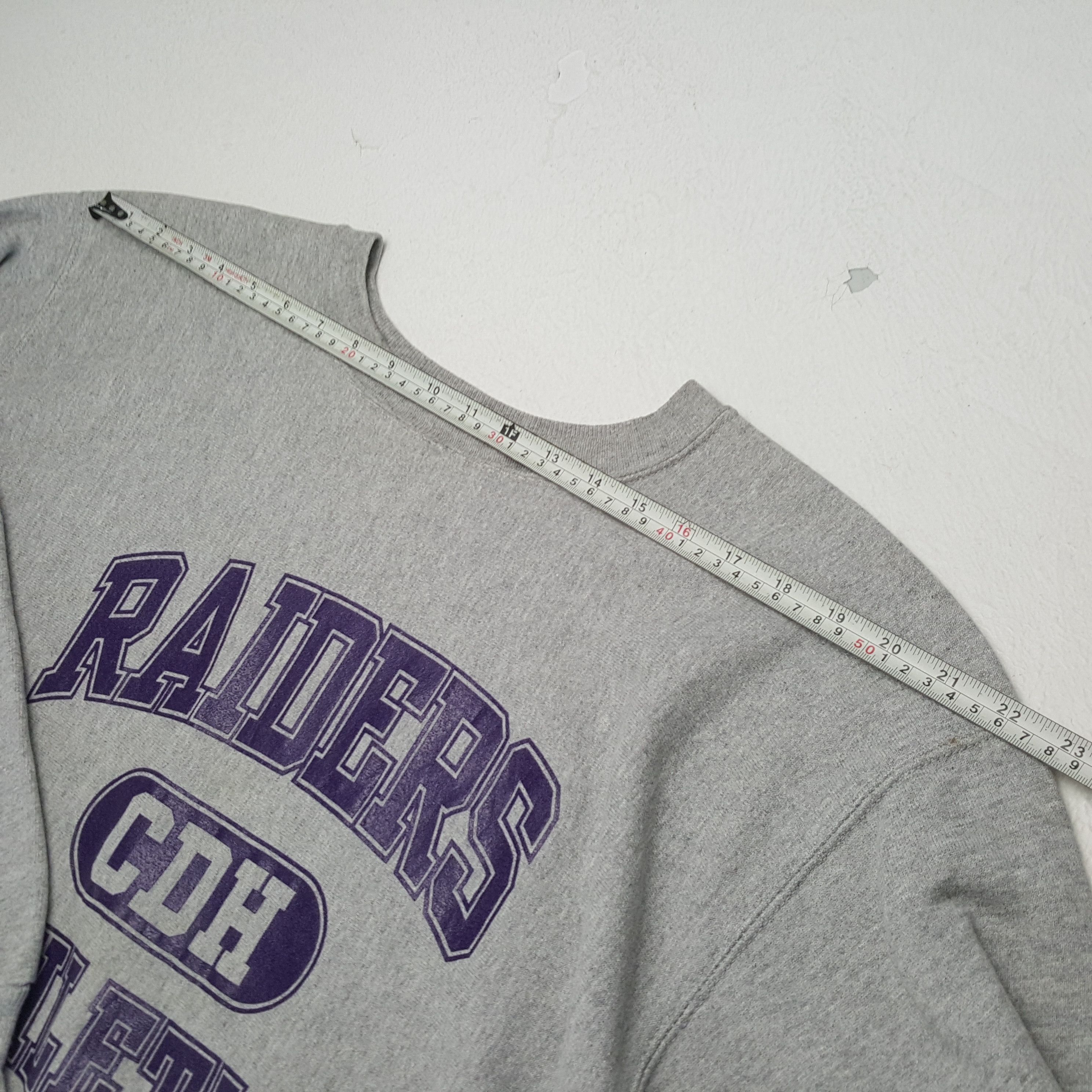 Vintage RAIDERS ATHLETICS Center Design Sweatshirt Size US XL / EU 56 / 4 - 4 Thumbnail