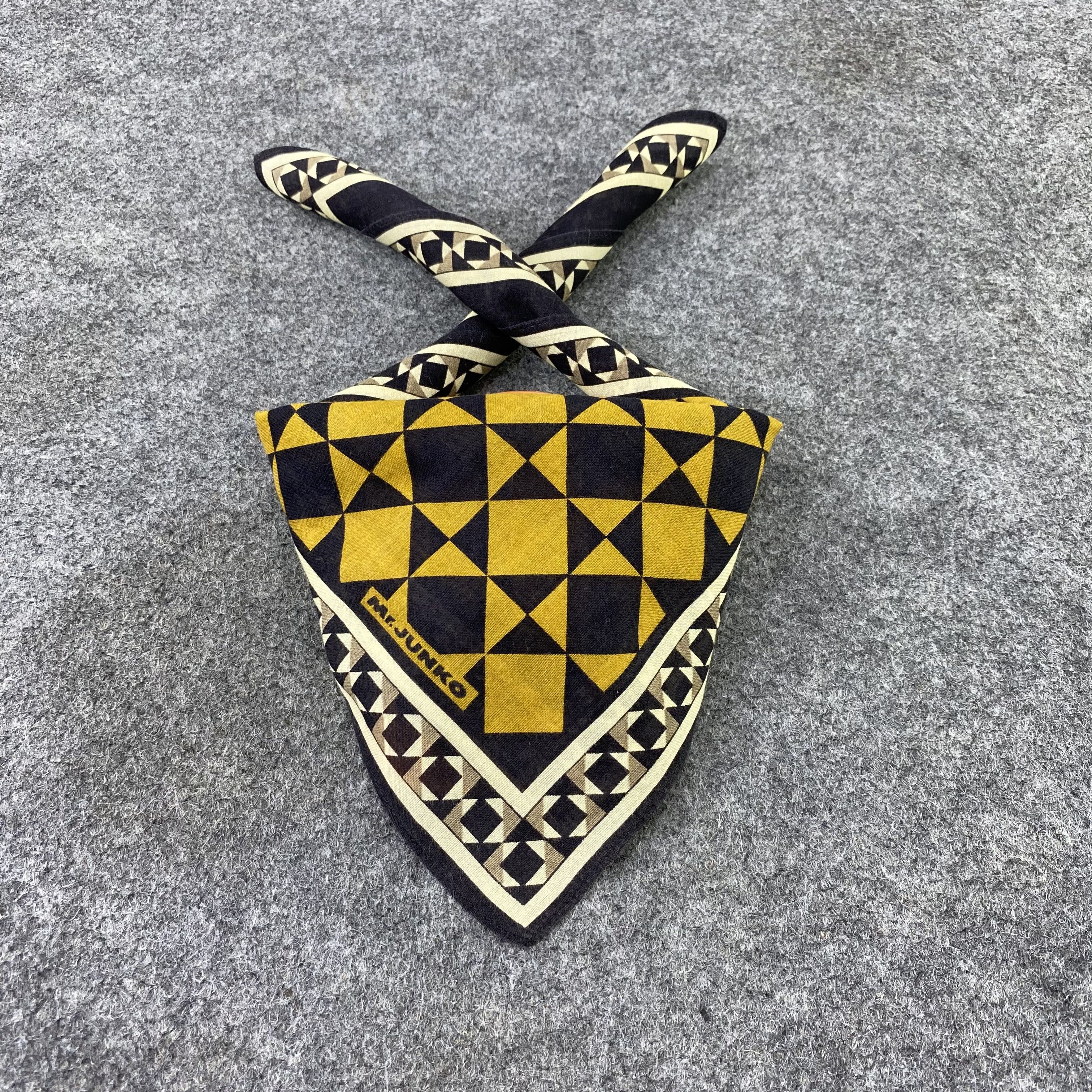 Japanese Brand × Mr. Junko × Vintage Mr. Junko Handkerchief / Bandana / Neckerchief -B1075 Size ONE SIZE - 2 Thumbnail