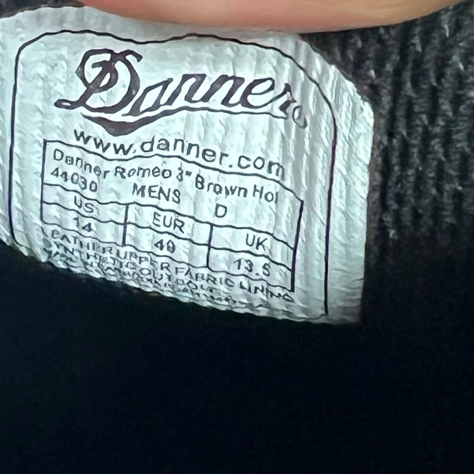 Danner Danner Romeo Men's 3" Leather Plain Toe Slip On Boot 14 D Size US 14 / EU 47 - 12 Thumbnail