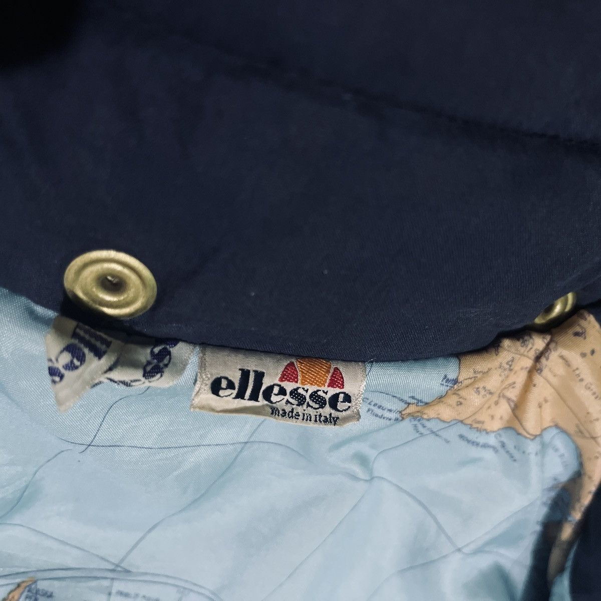 Ellesse × Vintage Vintage 80's ELLESSE Worldwide JACKET made in Italy RARE Size US XL / EU 56 / 4 - 6 Thumbnail