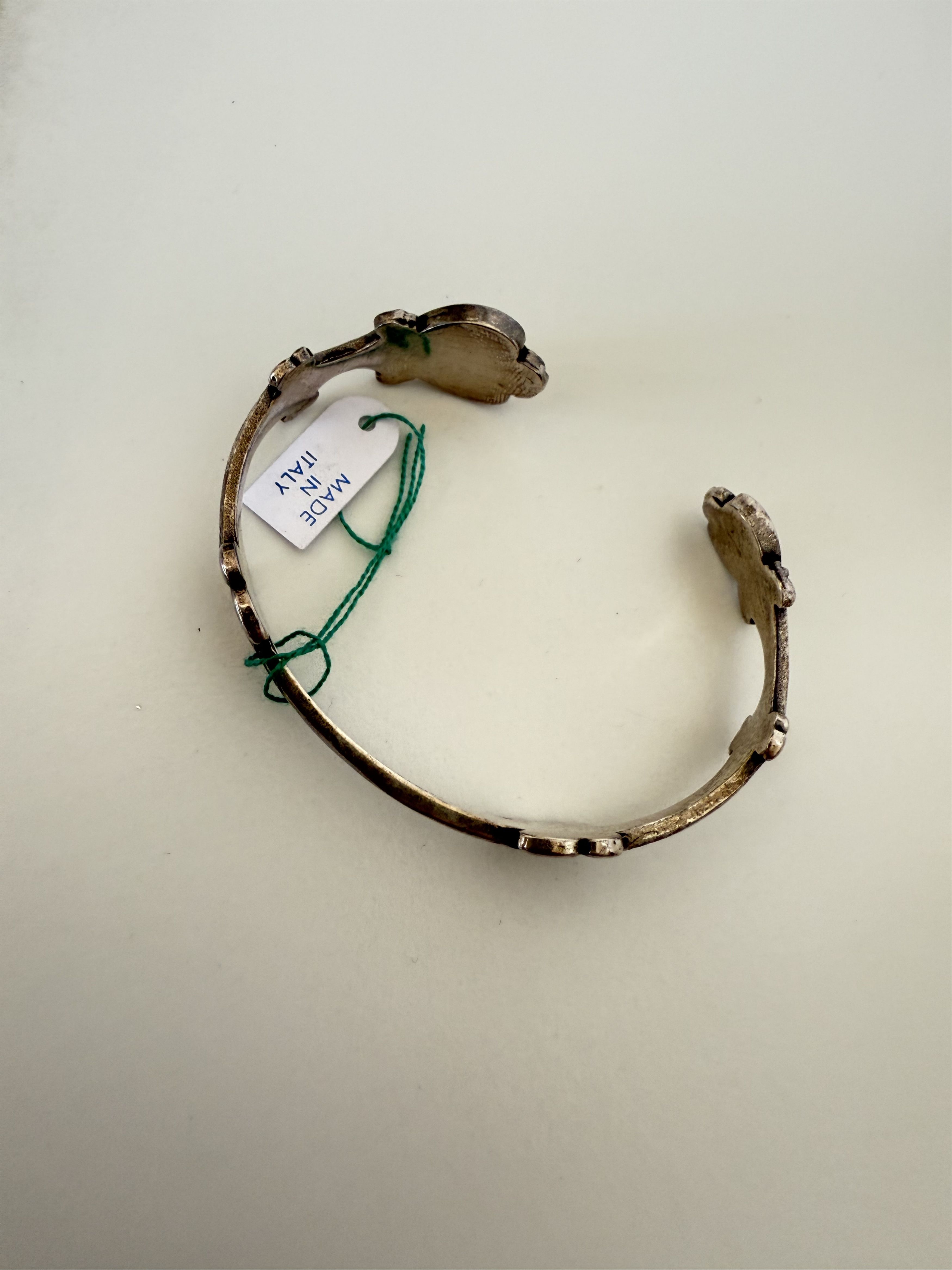 Saint Laurent Paris Saint Laurent You and Me Victorian Heart Metal Bracelet Size ONE SIZE - 3 Thumbnail