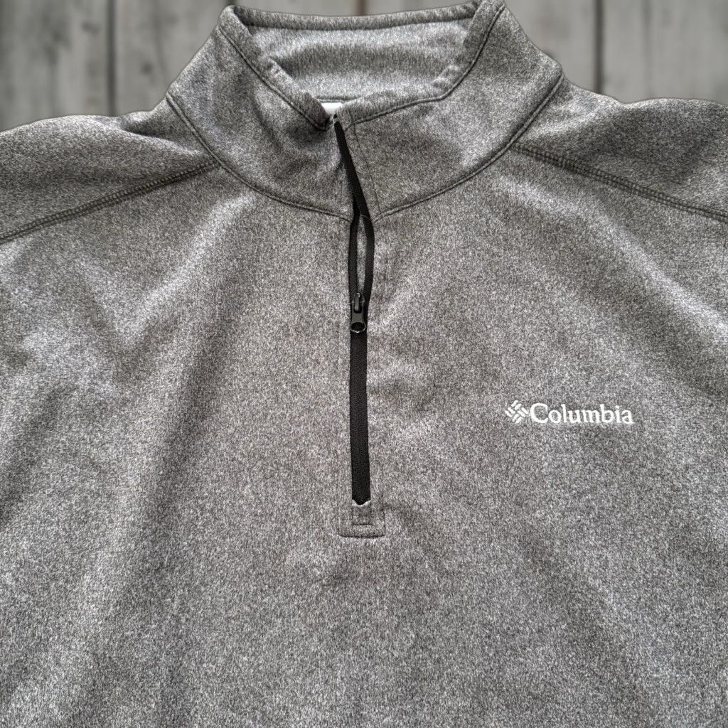 Vintage Columbia 1/4 Zip Pullover Sweatshirt Mens Large Gray Pine Ridge Fleece XM6279 Size US L / EU 52-54 / 3 - 1 Thumbnail