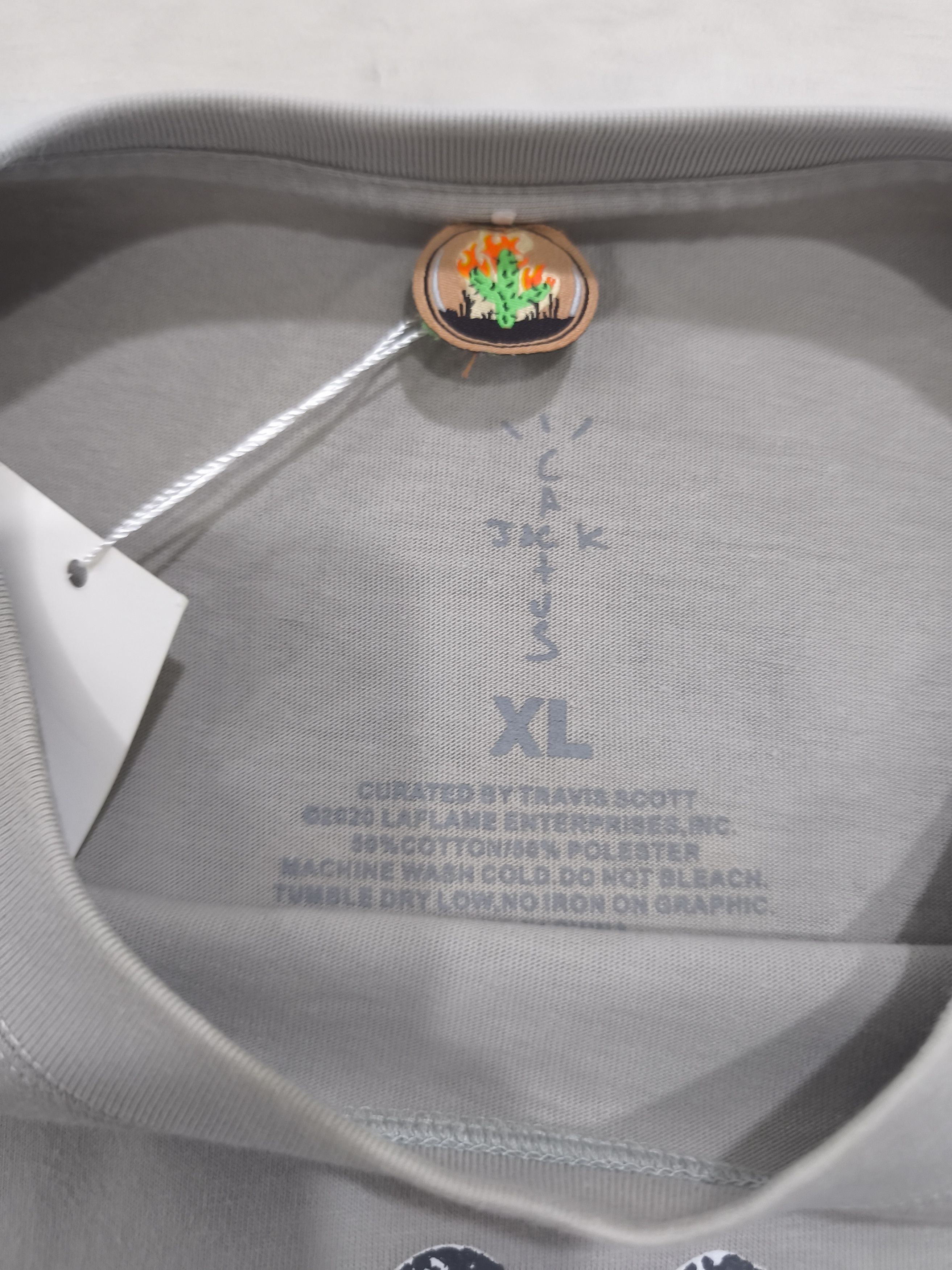 Fragment Design × Kaws × Travis Scott Travis Scott Cactus Jack + Kaws For Fragment Tee Size US XL / EU 56 / 4 - 5 Thumbnail