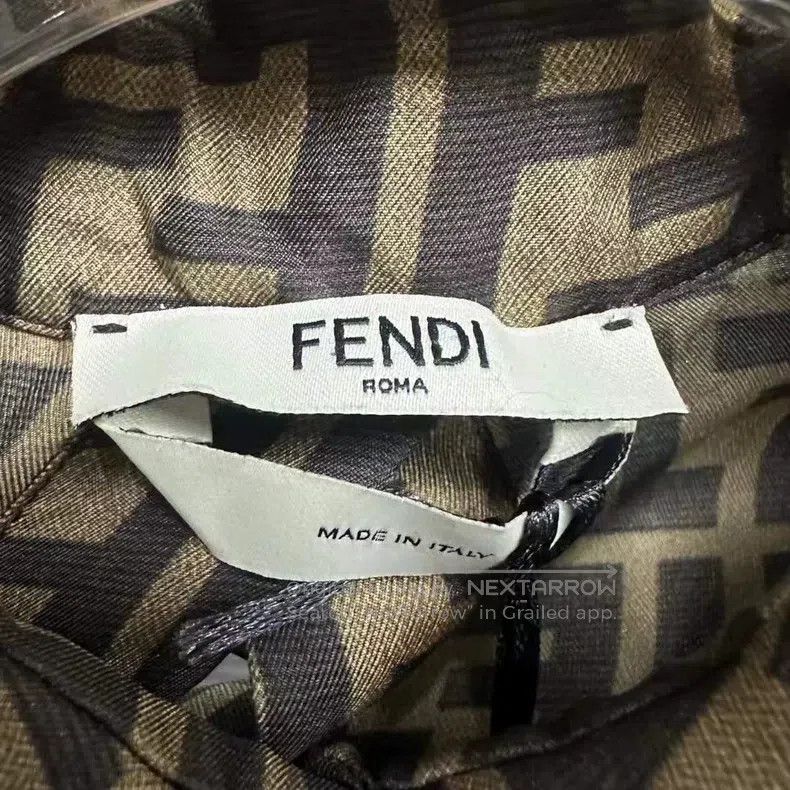 Fendi Fendi Monogrammed shirt Size XXS / US 00 / IT 34 - 3 Thumbnail