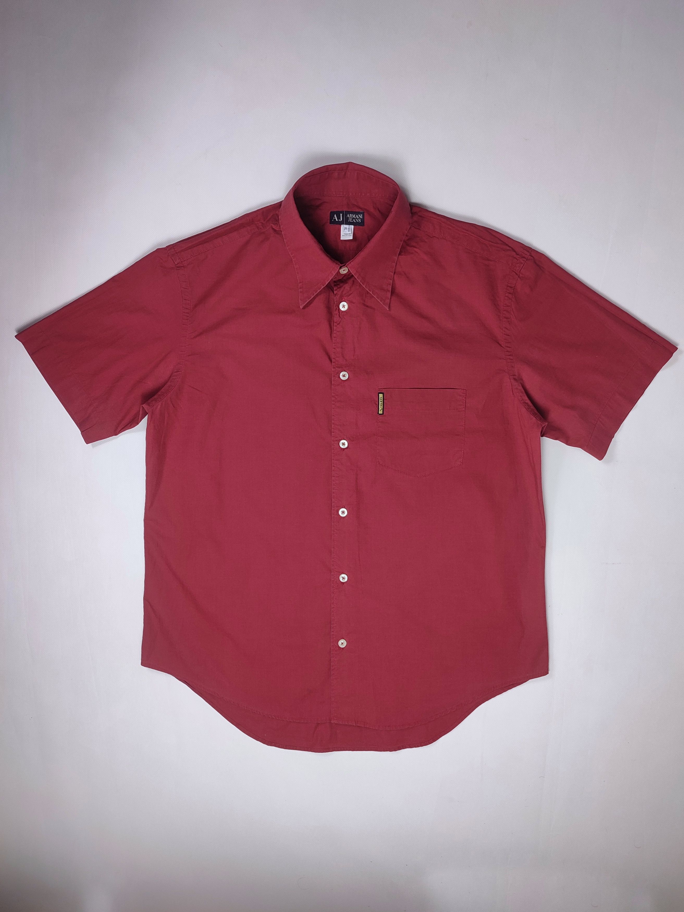 Armani ARMANI vintage shirt Size US XL / EU 56 / 4 - 4 Thumbnail