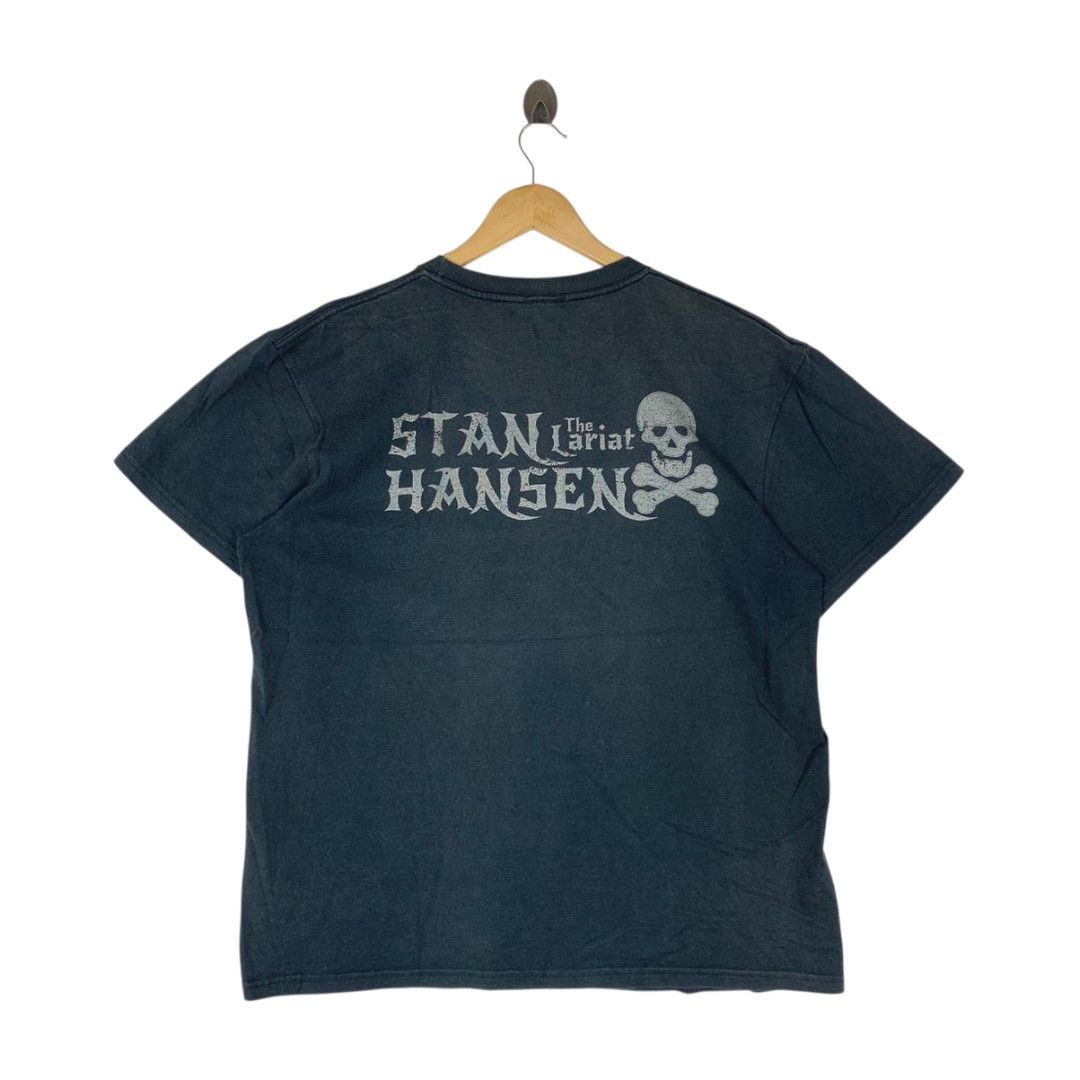 Other Vintage Stan Hansen The Unsinkable Battleship Wrestling Tee Size US XL / EU 56 / 4 - 4 Thumbnail