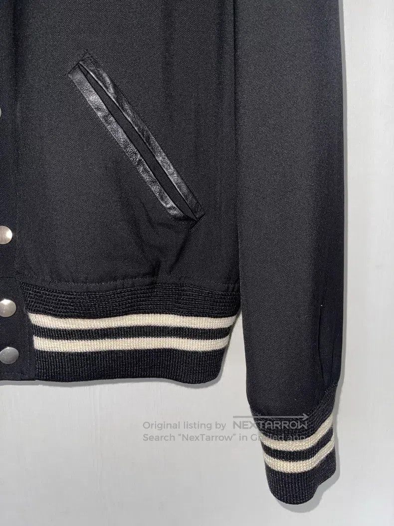 Saint Laurent Paris Saint Laurent Paris Black Leather Patch Black Samurai Base Size US M / EU 48-50 / 2 - 7 Thumbnail