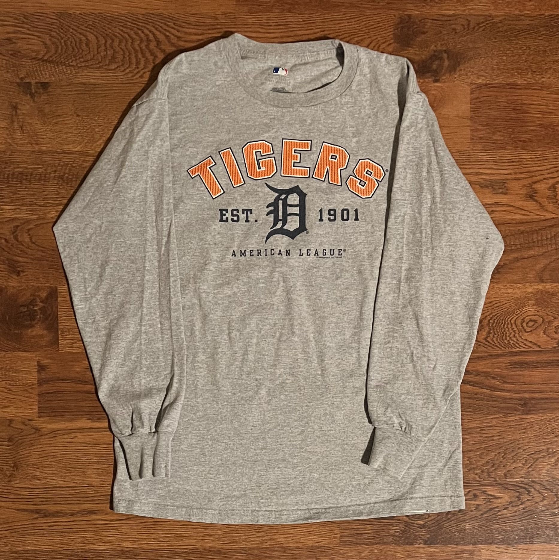 MLB MLB Detroit Tigers Long Sleeve Shirt Graphic Tee MLB Size US M / EU 48-50 / 2 - 1 Thumbnail
