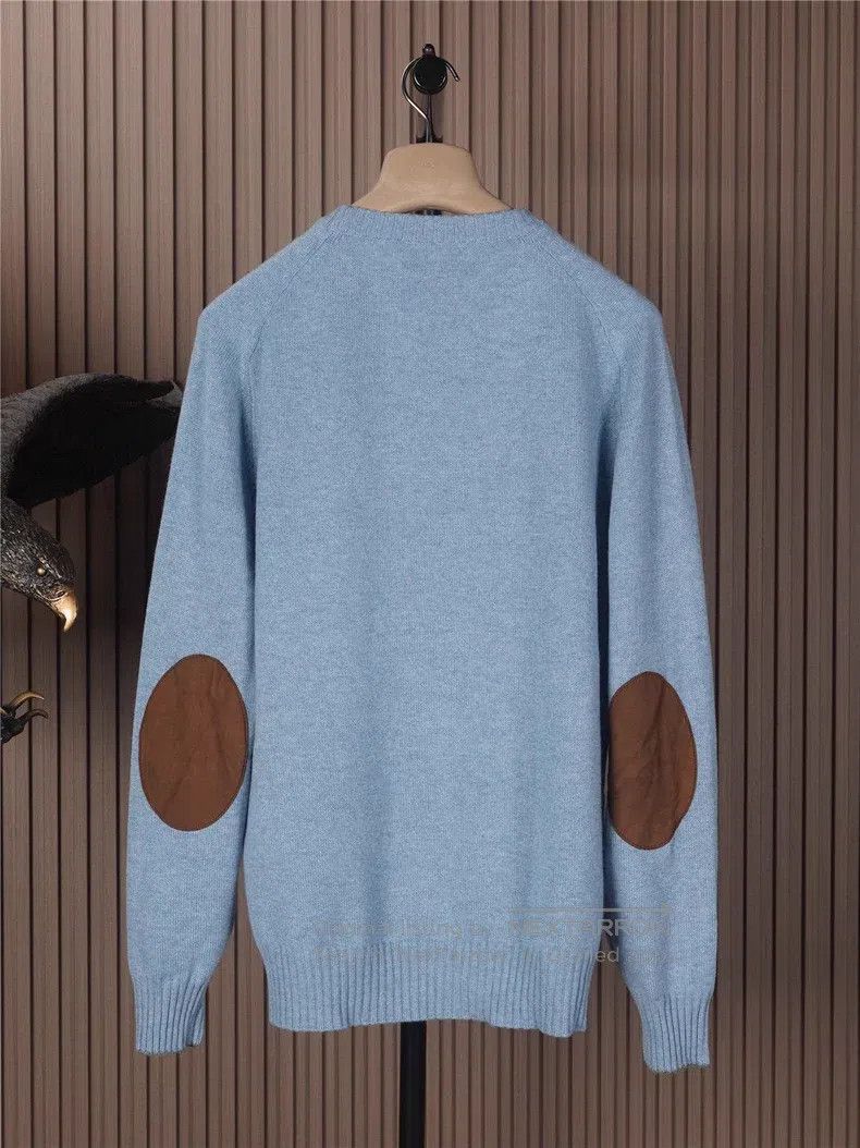 Brunello Cucinelli Brunello Cucinelli Fall/Winter Men's Thick Cashmere Sweate Size US M / EU 48-50 / 2 - 2 Thumbnail
