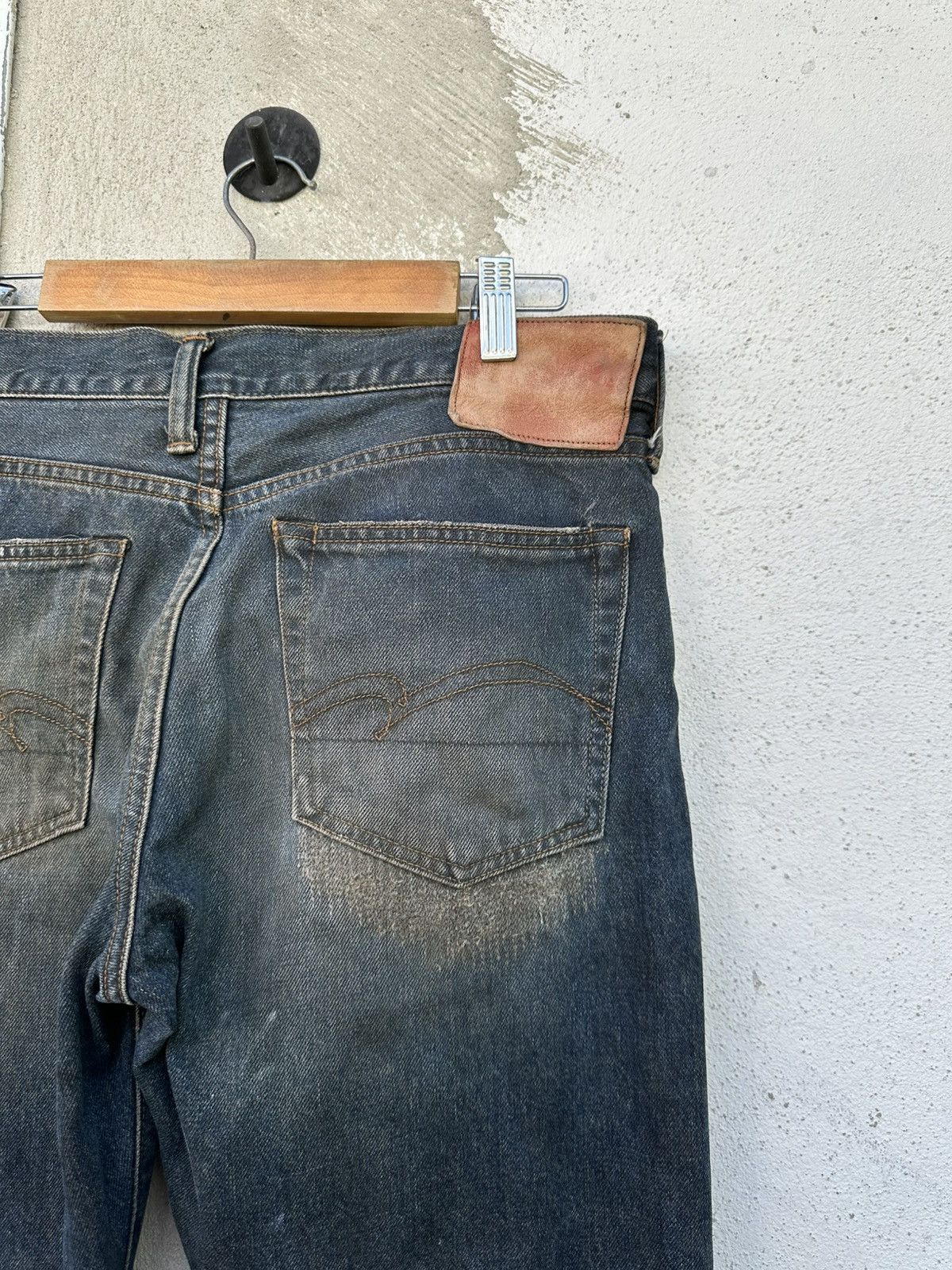 Studio D'Artisan Rare Vintage Studio D'artisan Rusty Distressed Denim Size US 32 / EU 48 - 6 Thumbnail