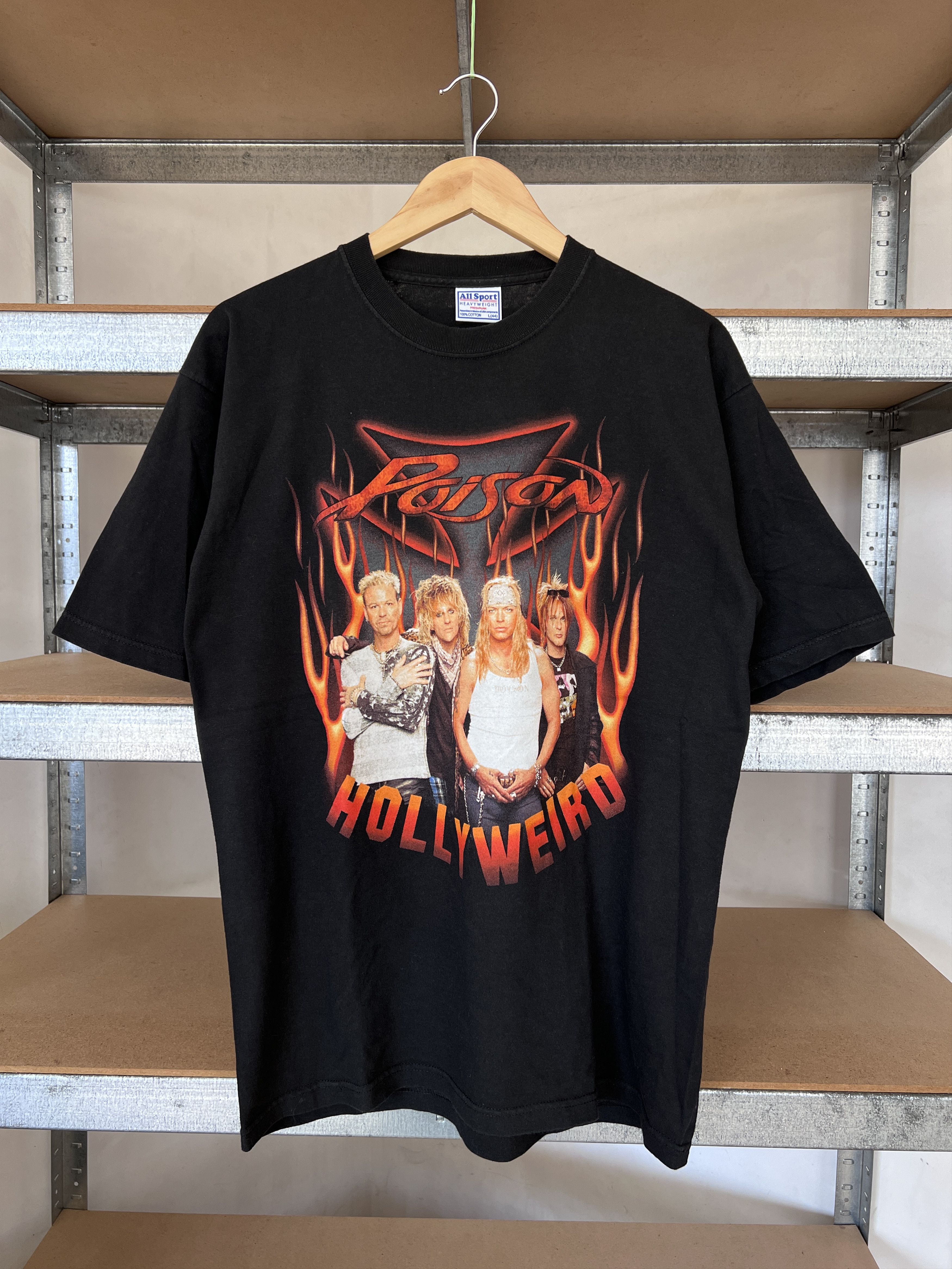 Band Tees Vintage 2002 Poison rock band tour T-shirt Size US L / EU 52-54 / 3 - 1 Thumbnail