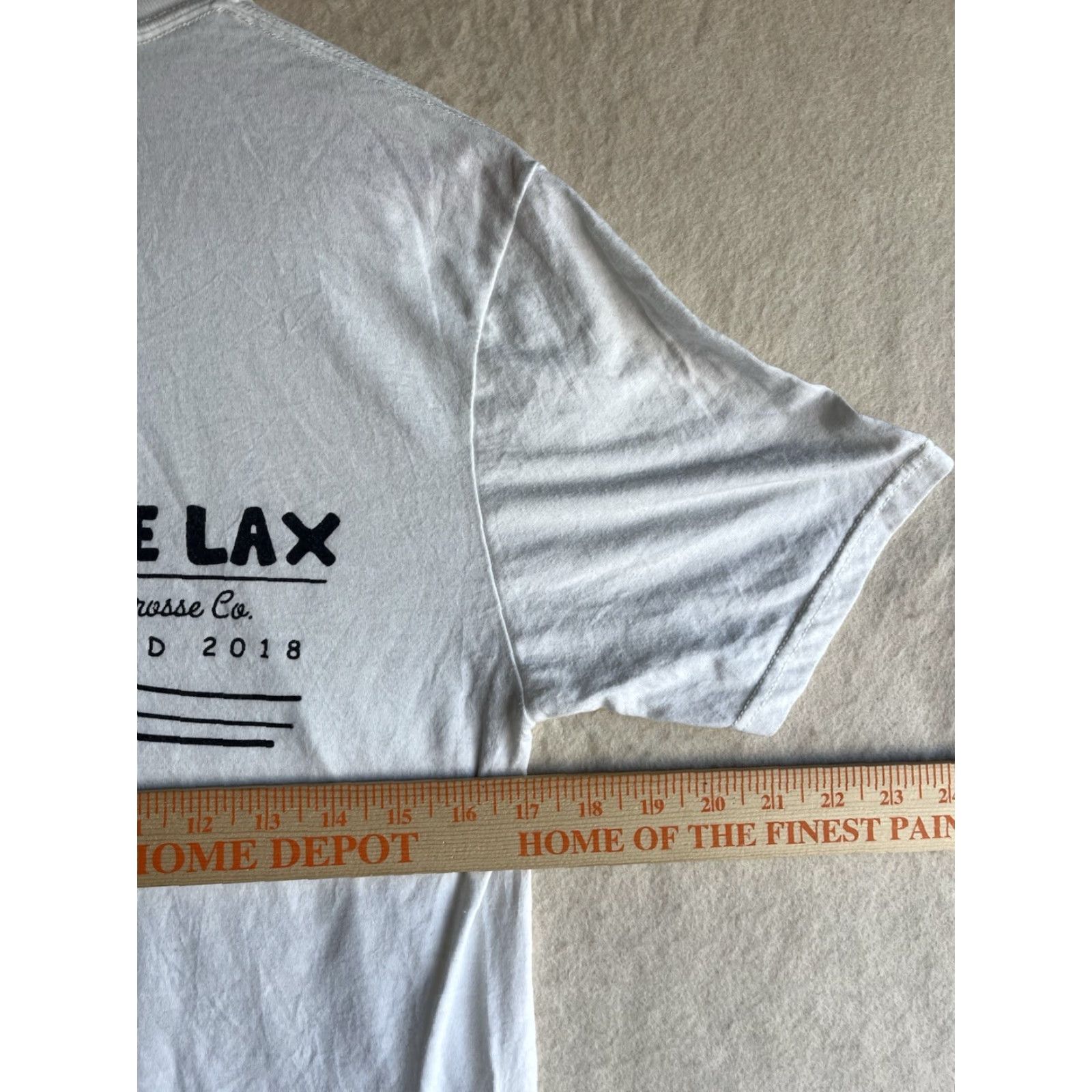 Paradise Paradise Tshirt Men’s Small White Short Sleeve LAX Lacrosse Shirt S Mens White Short Sleeve LAX Paradise T-Shirt Size US S / EU 44-46 / 1 - 3 Thumbnail