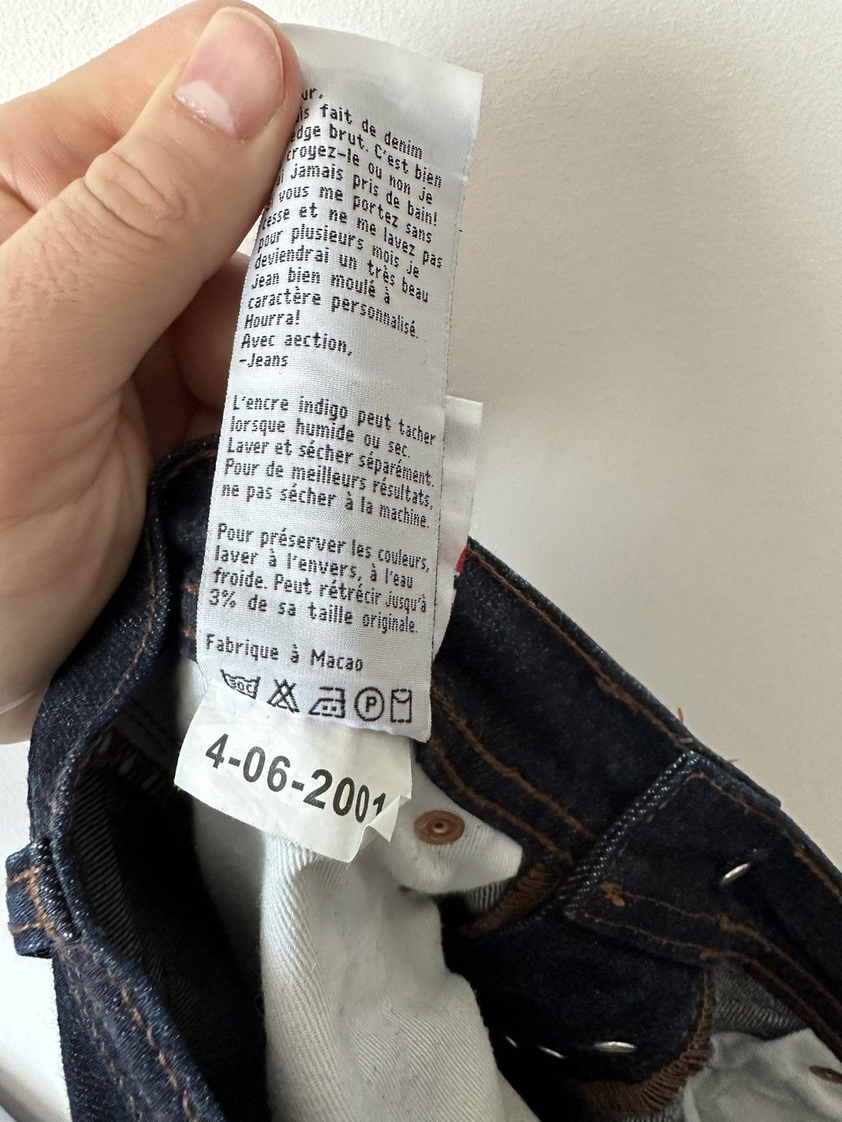 The Unbranded Brand The Unbranded Brand UB122 Skinny 11oz Stretch Selvedge Denim Size US 30 / EU 46 - 10 Thumbnail