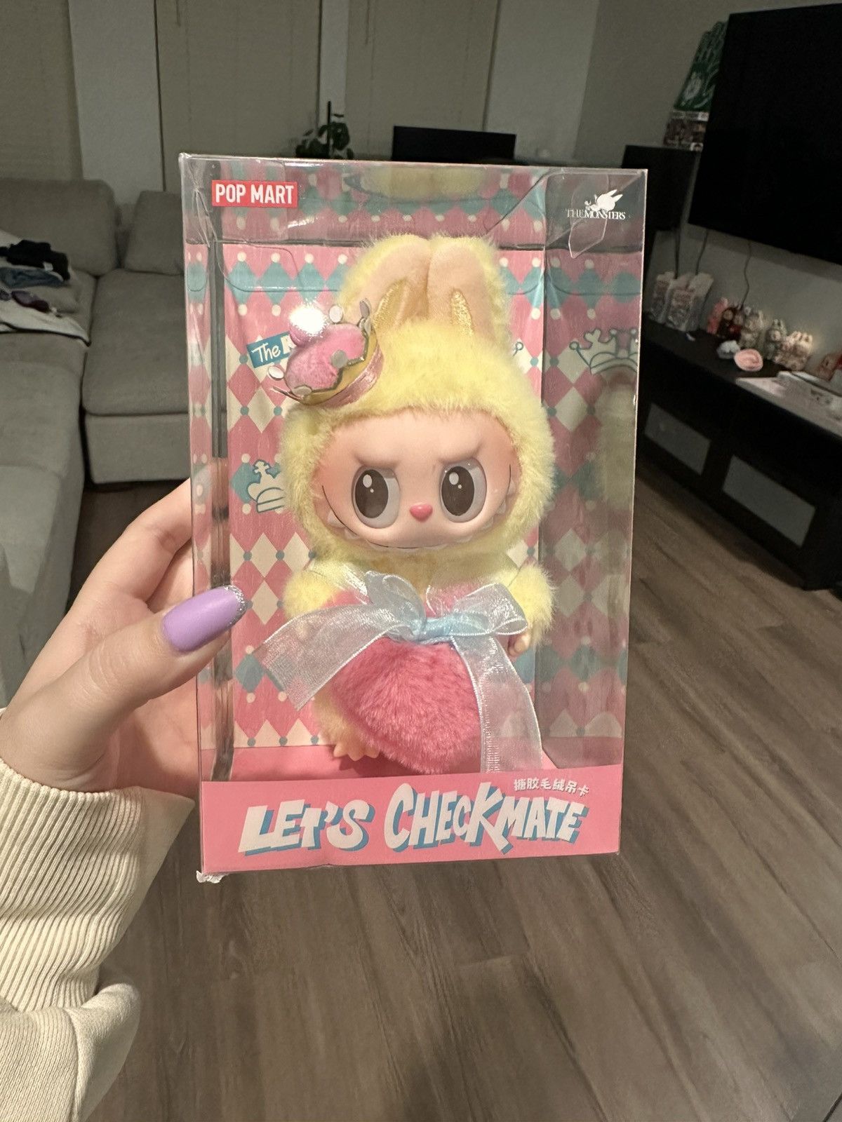 POP MART THE MONSTERS Let's Checkmate Series-Vinyl Plush Size ONE SIZE - 1 Preview