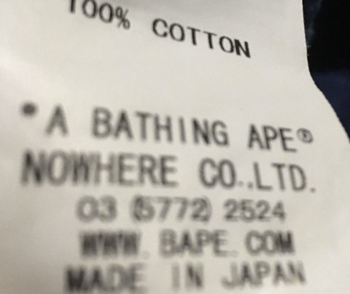 Bape Bape logo crew neck sweatshirt Size XS / US 0-2 / IT 36-38 - 6 Thumbnail