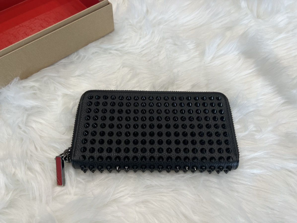 Christian Louboutin Christian Louboutin Panettone Spiked Wallet – Near New Size ONE SIZE - 4 Thumbnail