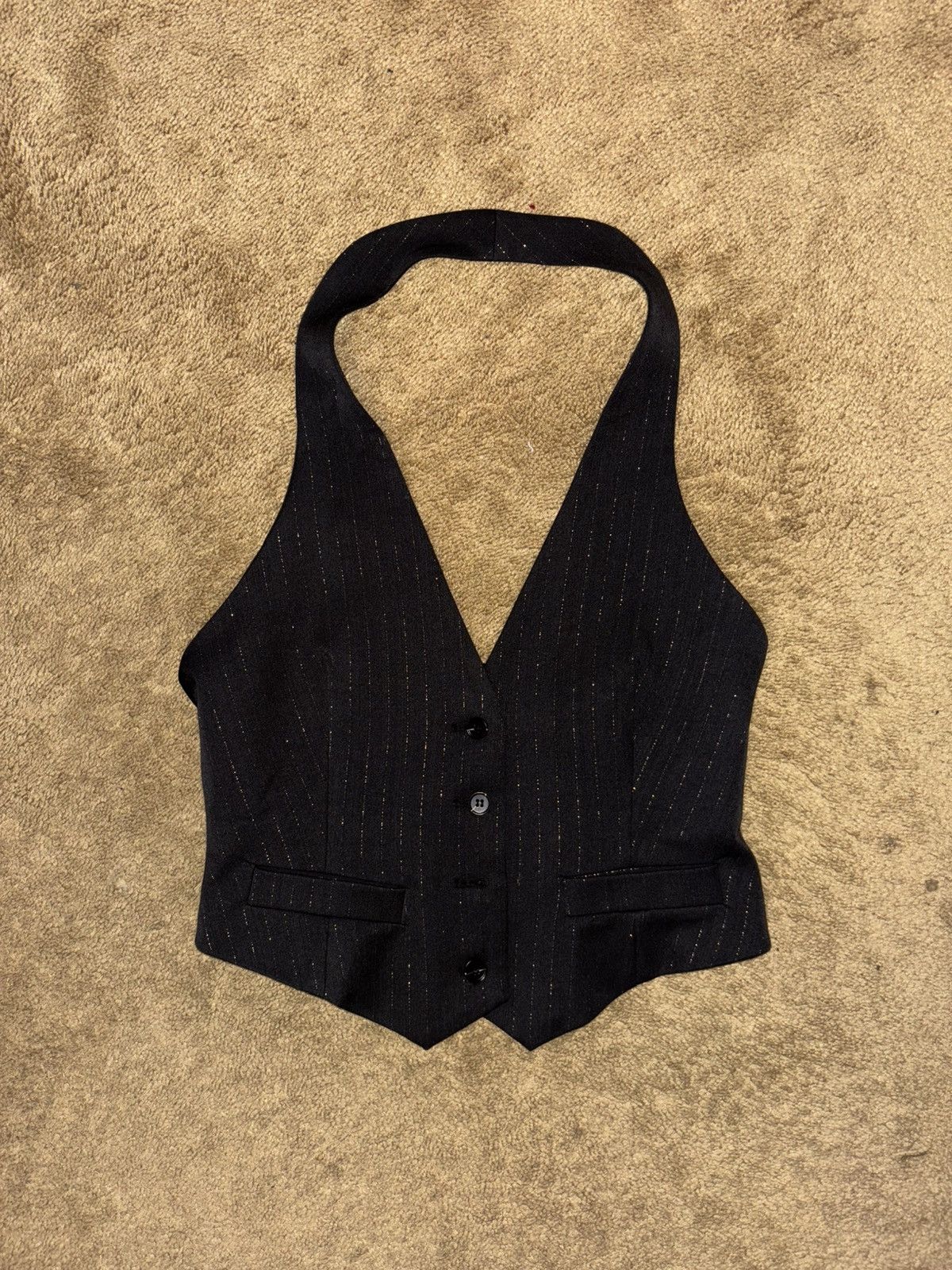 If Six Was Nine I6W9 style flared trouser and vest set Size 29" - 4 Thumbnail