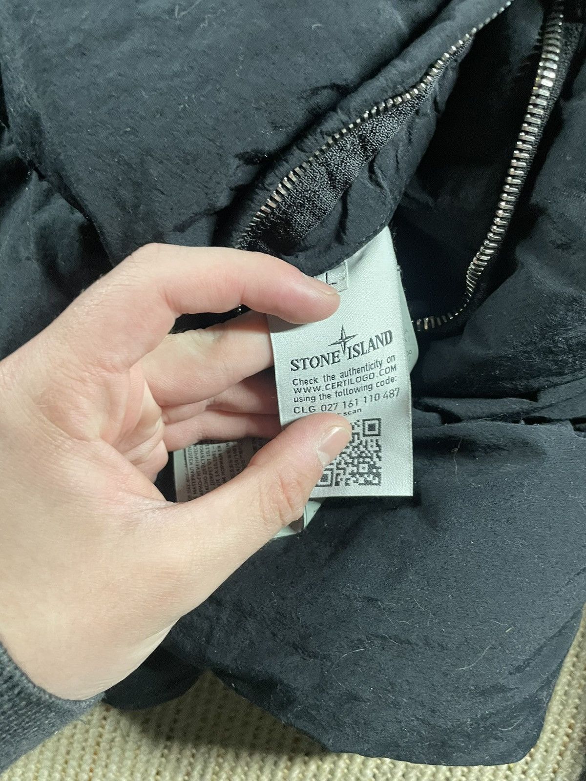 Stone Island Naslan Light Down Jacket Shadow Project Stone Island Size US L / EU 52-54 / 3 - 8 Thumbnail