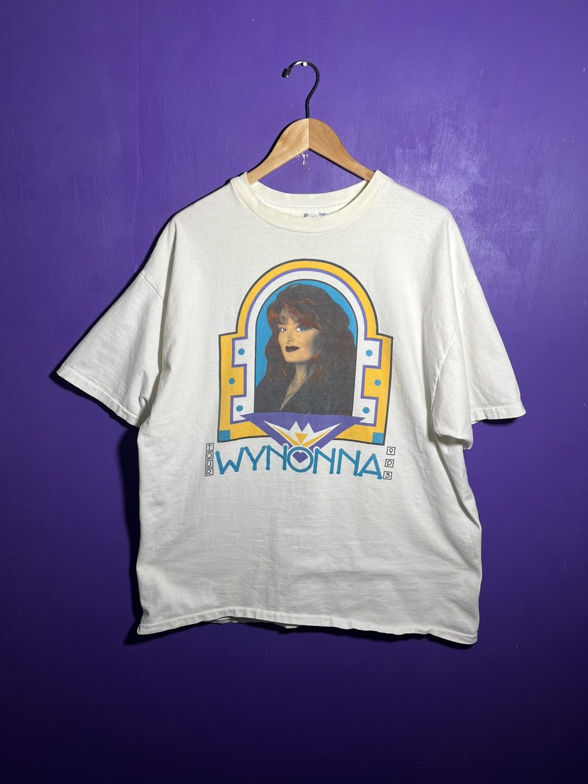 Vintage 1993 Wynonna Judd tour t-shirt