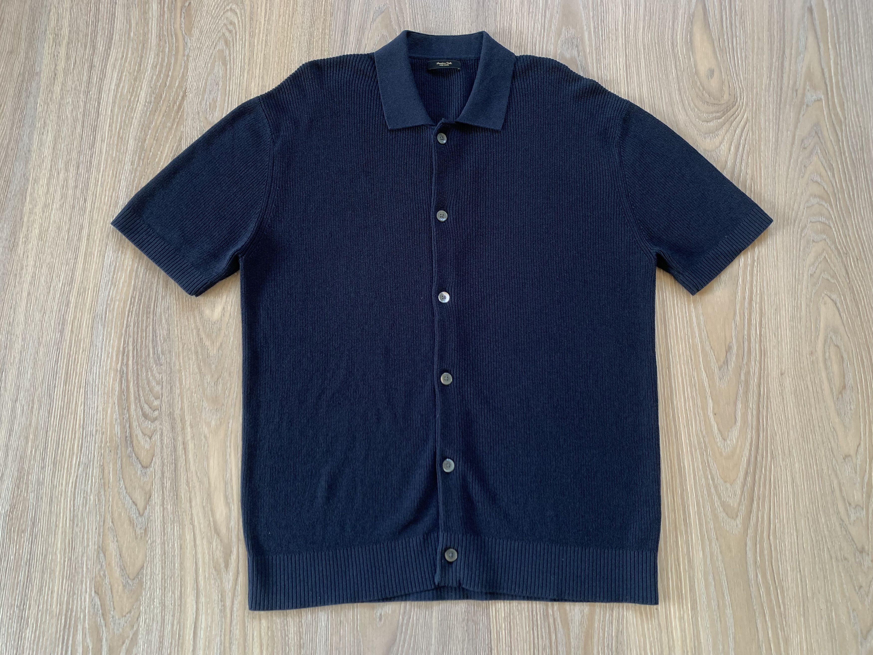 Massimo Dutti Massimo Dutti Mesh Polo Cardigan Size US M / EU 48-50 / 2 - 2 Thumbnail