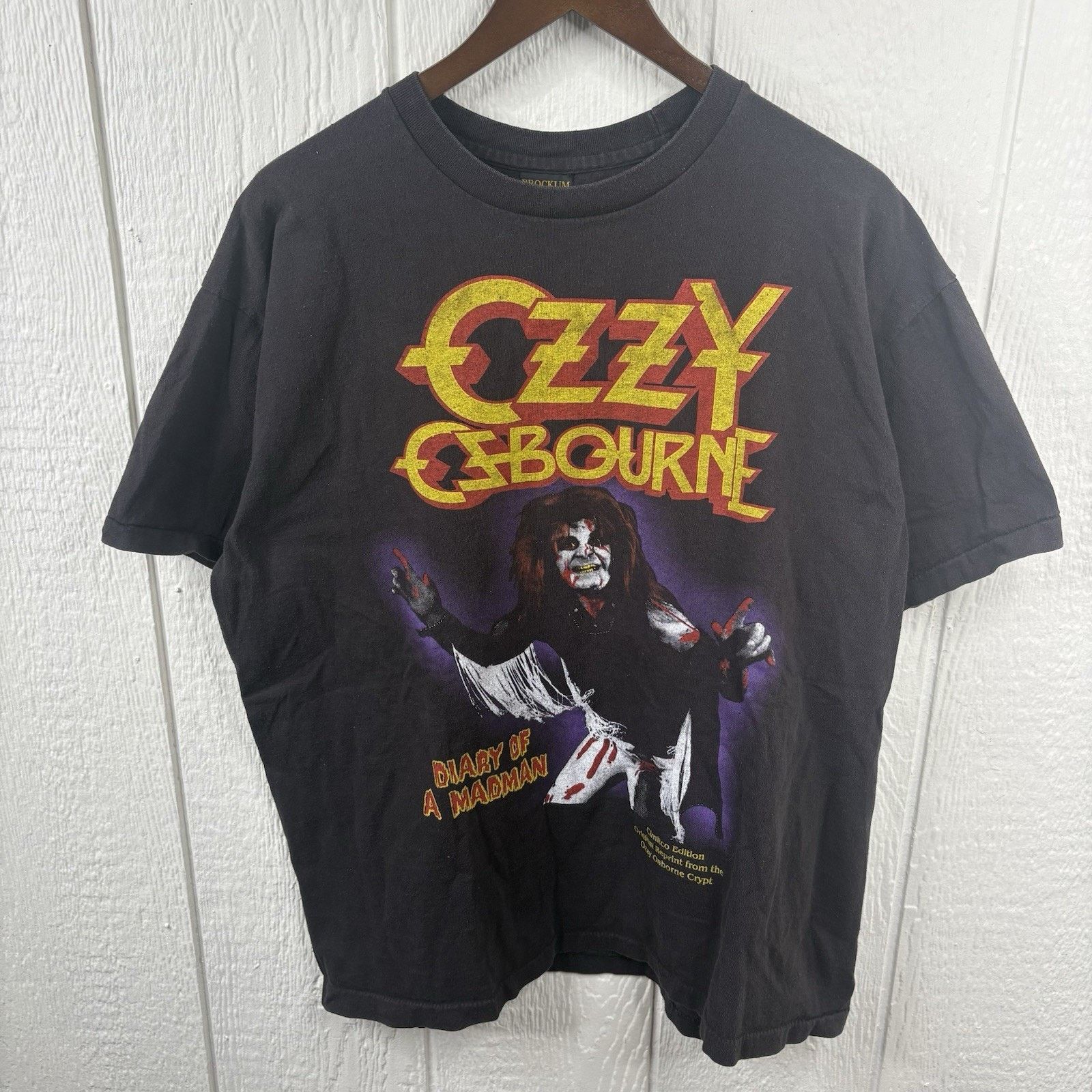 2000’s Ozzy Osbourne “Diary Of A Madman” Band Tee Reprint