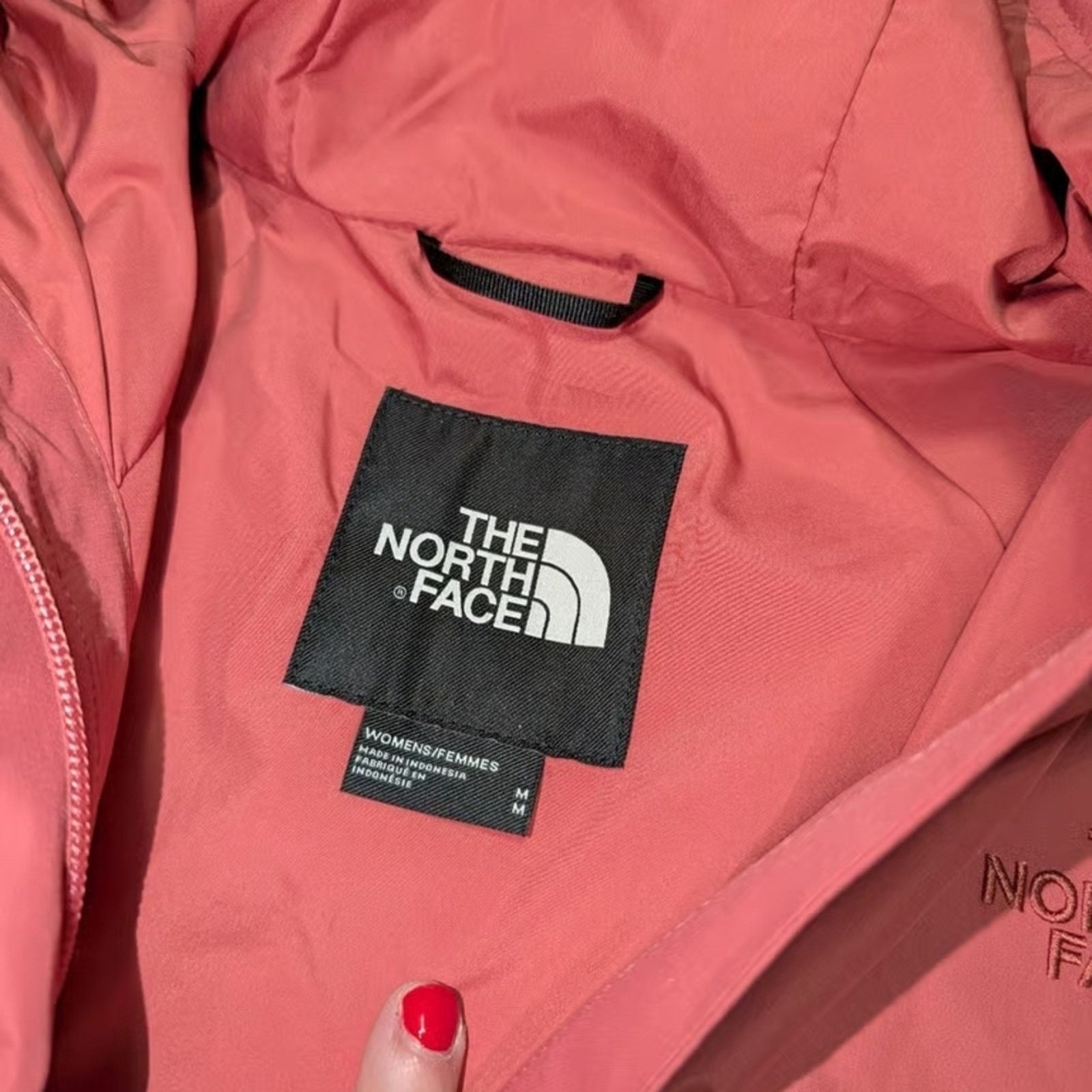 The North Face The North Face Women's Cherry Pink Rain Jacket Size M / US 6-8 / IT 42-44 - 5 Thumbnail