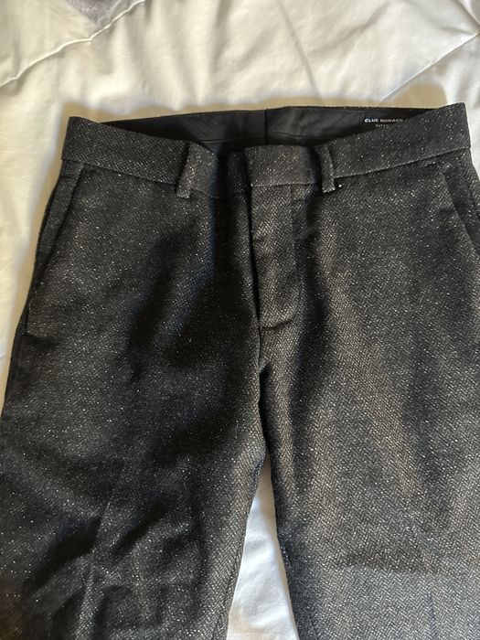 Club Monaco Sutton Slim Fit Wool Pants | Grailed