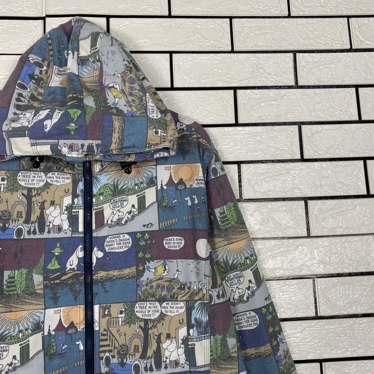 Japanese Brand Light Jacket Hoodie Go Slow Caravan Full Print Navajo Size US M / EU 48-50 / 2 - 7 Thumbnail