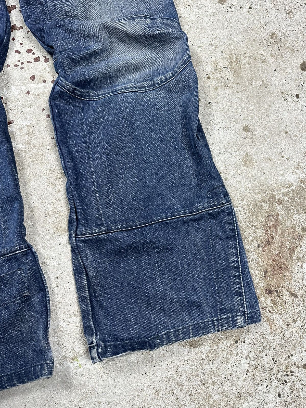 G-Star × Vintage Vintage Y2K G Star Raw Fire Elwood Distressed Denim Pants Size US 34 / EU 50 - 3 Thumbnail