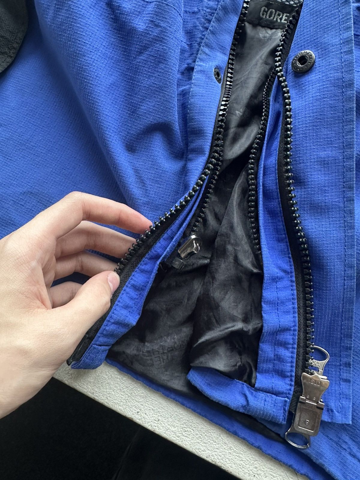 The North Face 🚨gore tex Vintage 90s/Y2K Blue The North Face Jacket Size US L / EU 52-54 / 3 - 16 Thumbnail