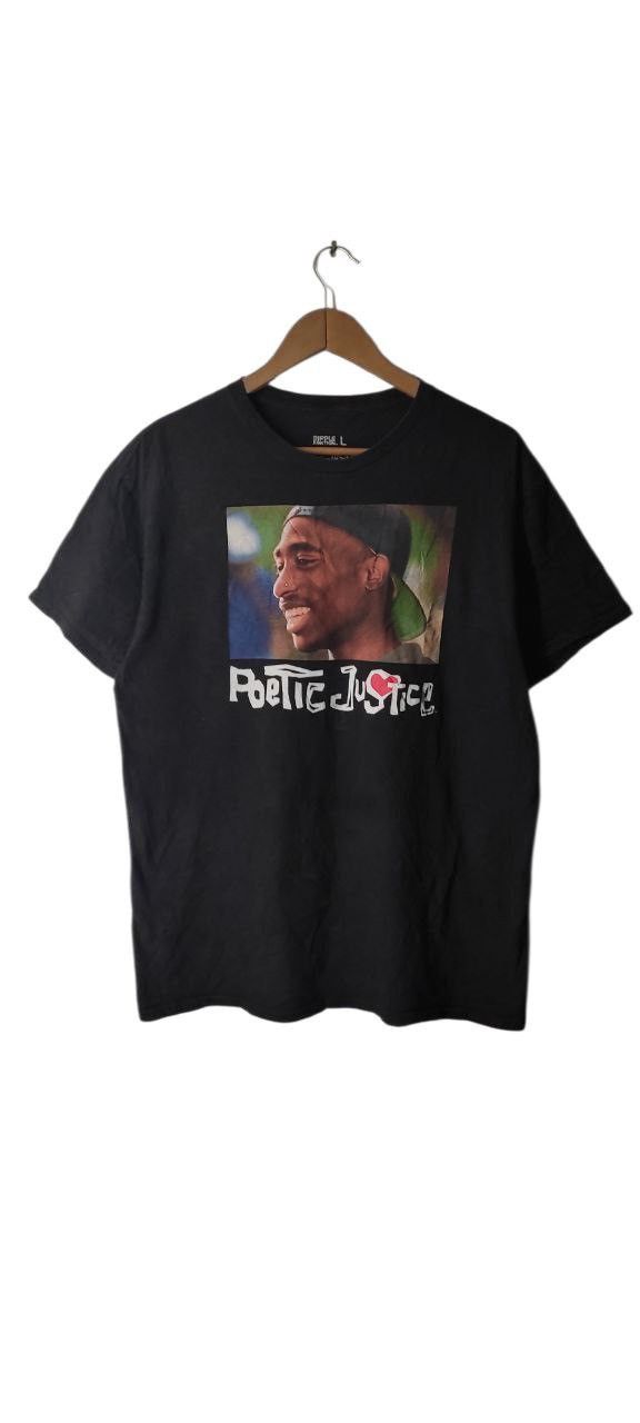 Band Tees TUPAC SHAKUR POETIC AMO HIPHOP TEE Size US M / EU 48-50 / 2 - 1 Thumbnail