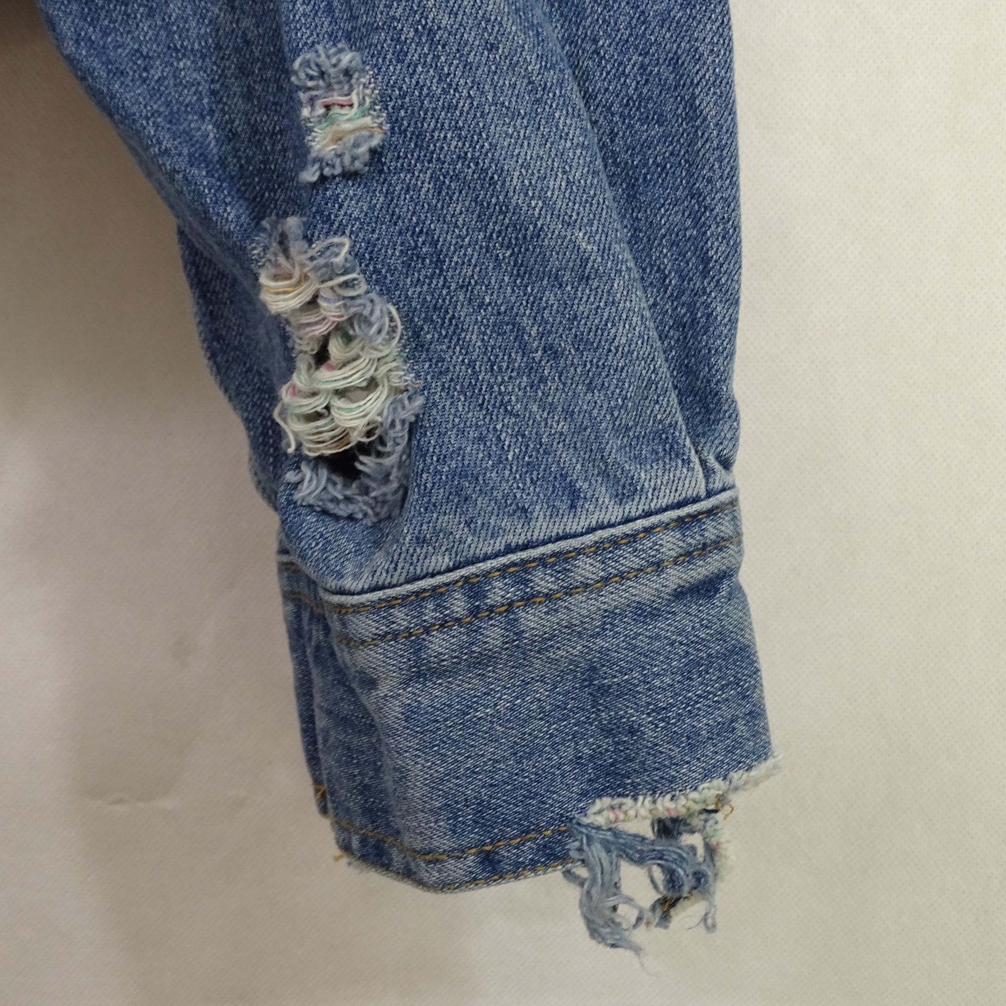 Judy Blue Judy Blue Distressed Ripped Denim Jacket Women Size 3XL Size 3XL / US 20-22 - 5 Thumbnail