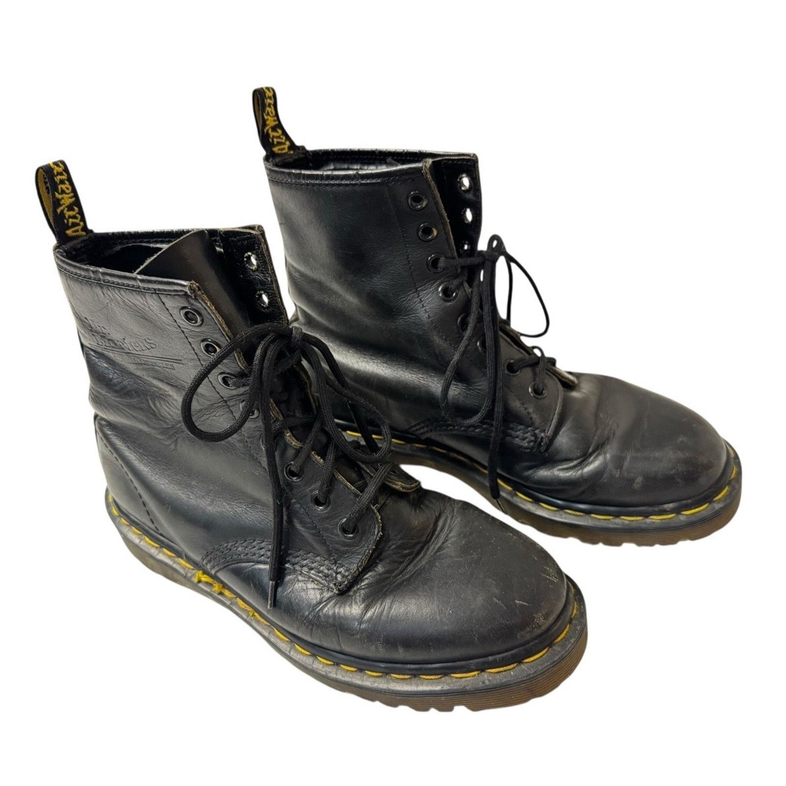Dr. Martens DR MARTEN’S 8 Eyelet Lace Up 1460 Combat Boots Air Cushion 9 Size US 9 / IT 39 - 3 Thumbnail