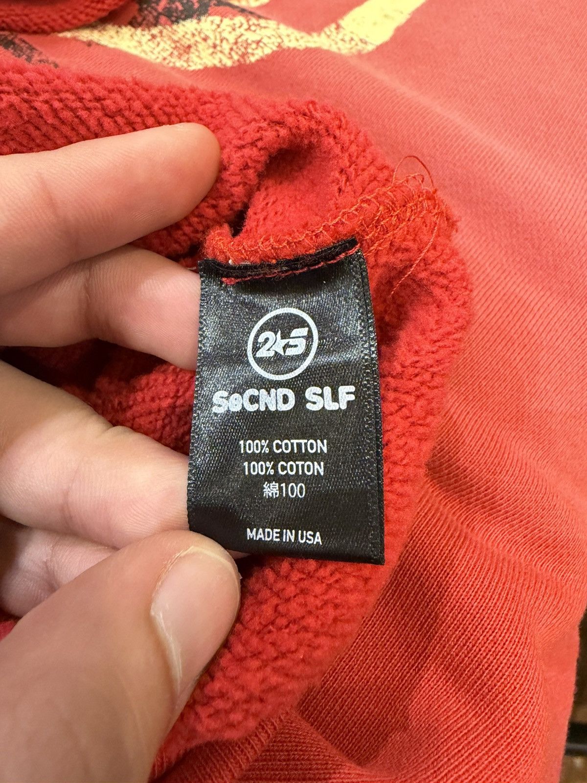 Other SecndSlf Ornis Vintage Washed Hoodie Size US XL / EU 56 / 4 - 5 Thumbnail