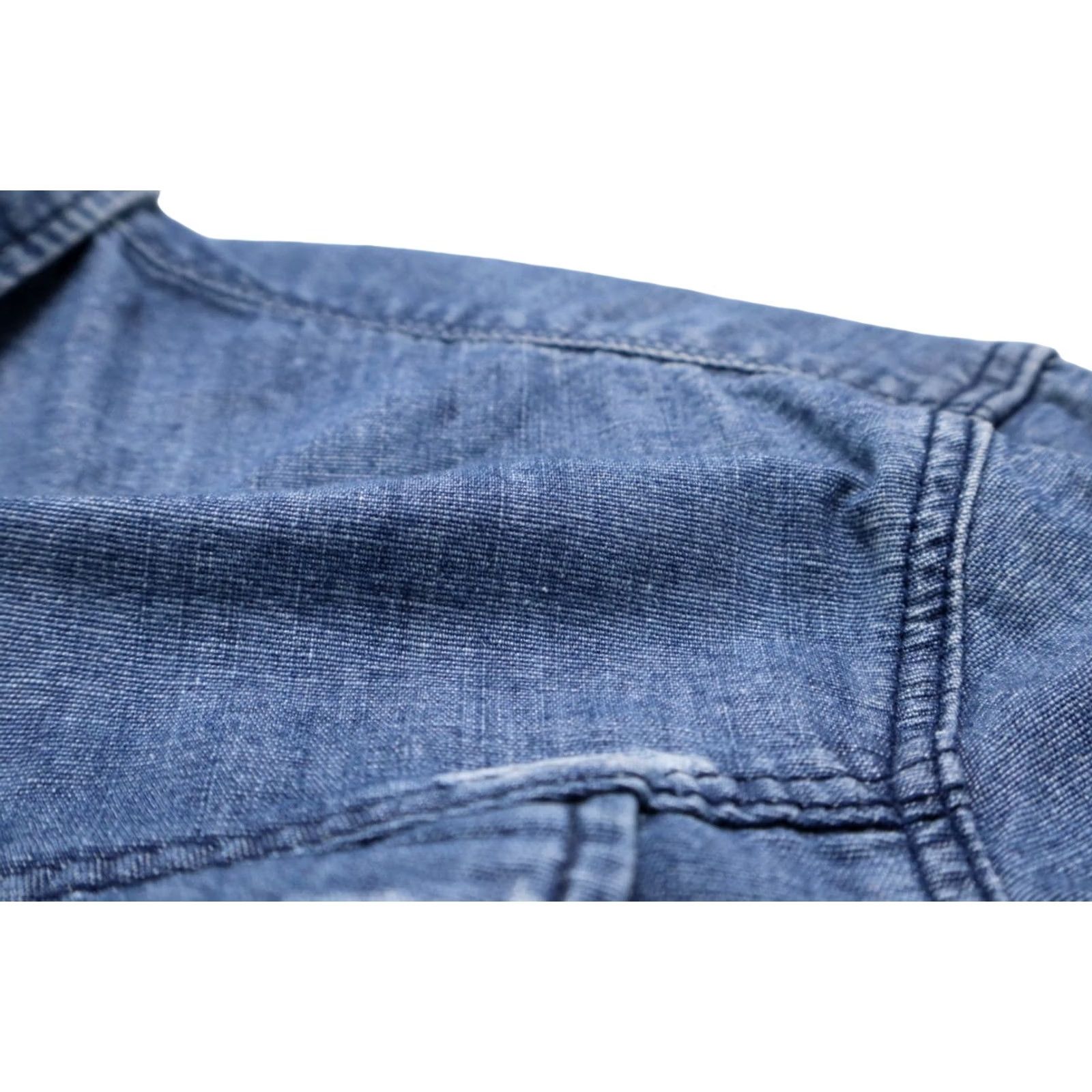 G-Star G-STAR Arc 3D Slim Shirt Men's LARGE Denim Chest Pockets Painted Denim Shirt Slim Chest Pockets Painted LARGE Men Blue Shirt Size US L / EU 52-54 / 3 - 6 Thumbnail