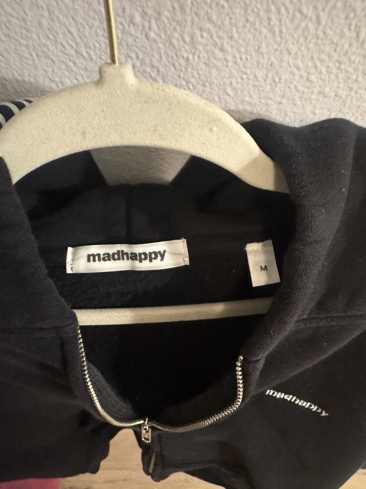 Madhappy MadHappy Black zip up hoodie size M Size US M / EU 48-50 / 2 - 9 Thumbnail