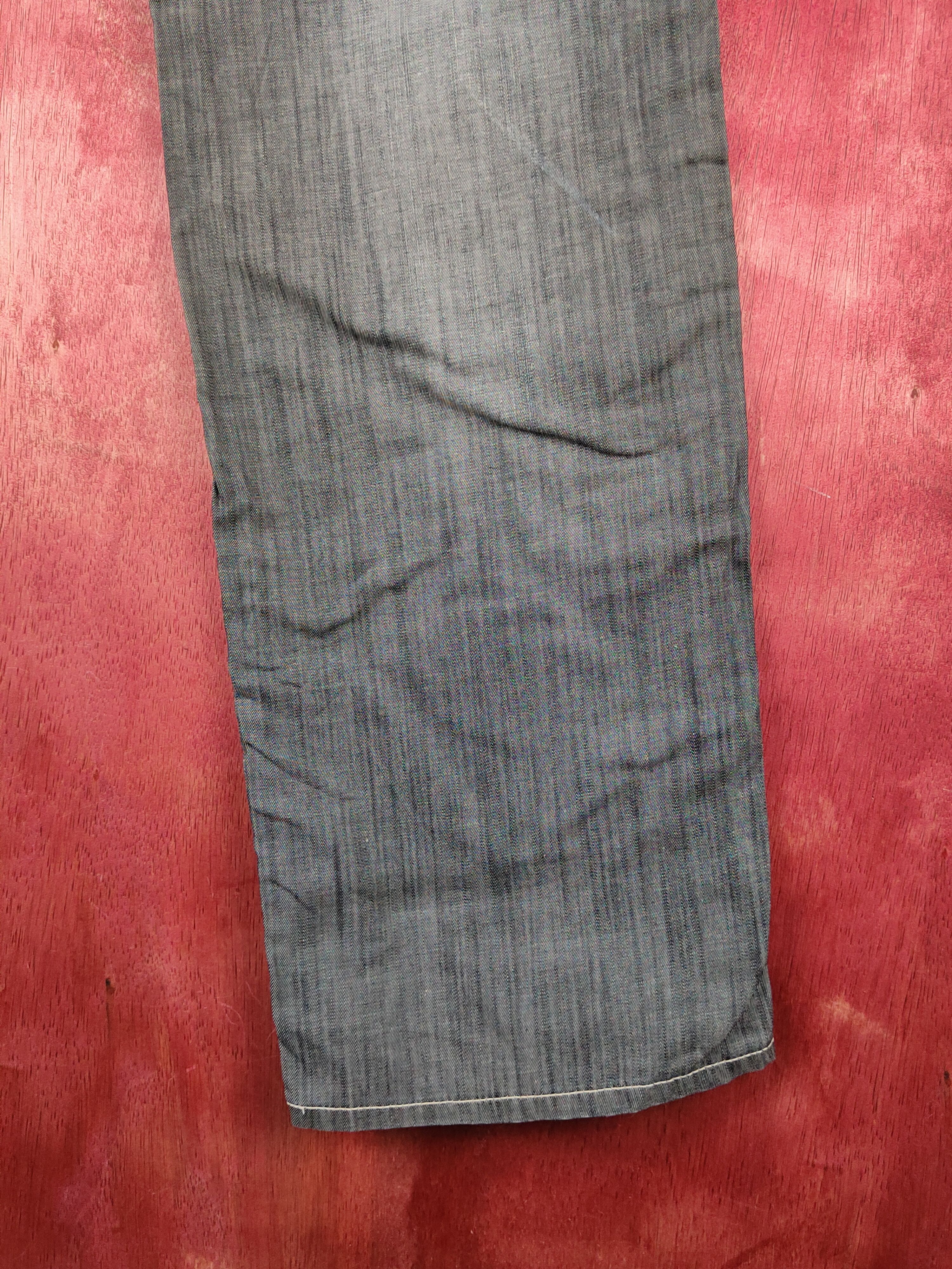 Japanese Brand Back Numbe Black Multipocket Casual Pants #1566 Size US 31 - 11 Thumbnail