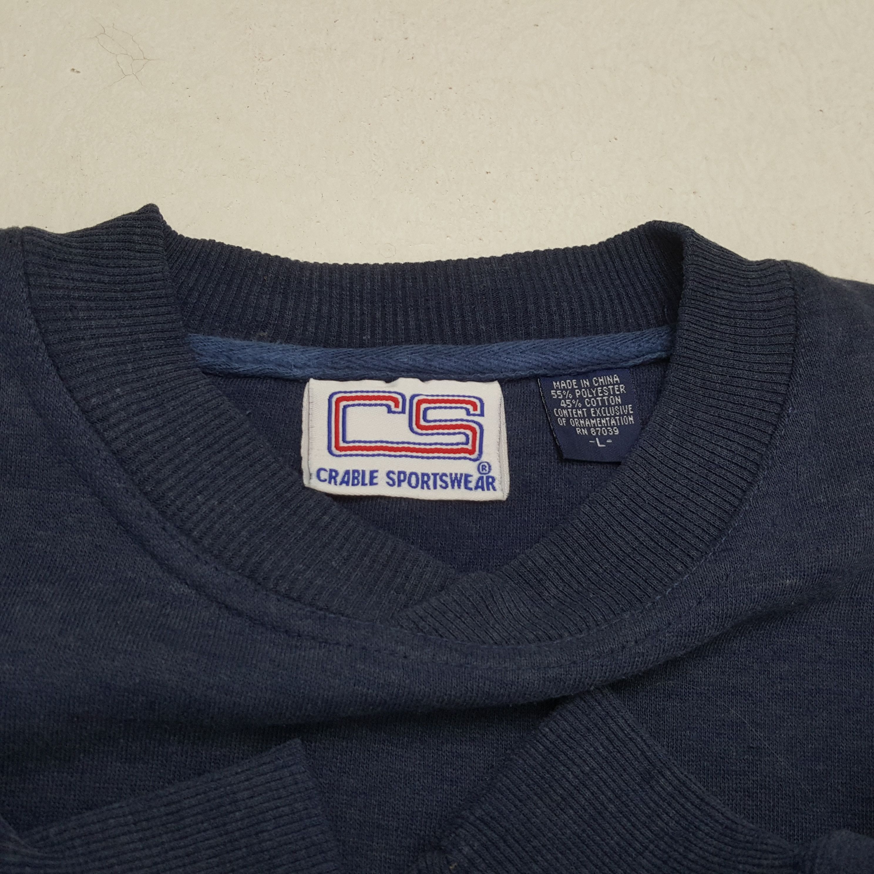 MLB × Vintage Vintage CLEVERLAND INDIANS Basketball MLB Team Sweatshirts Size US L / EU 52-54 / 3 - 8 Thumbnail