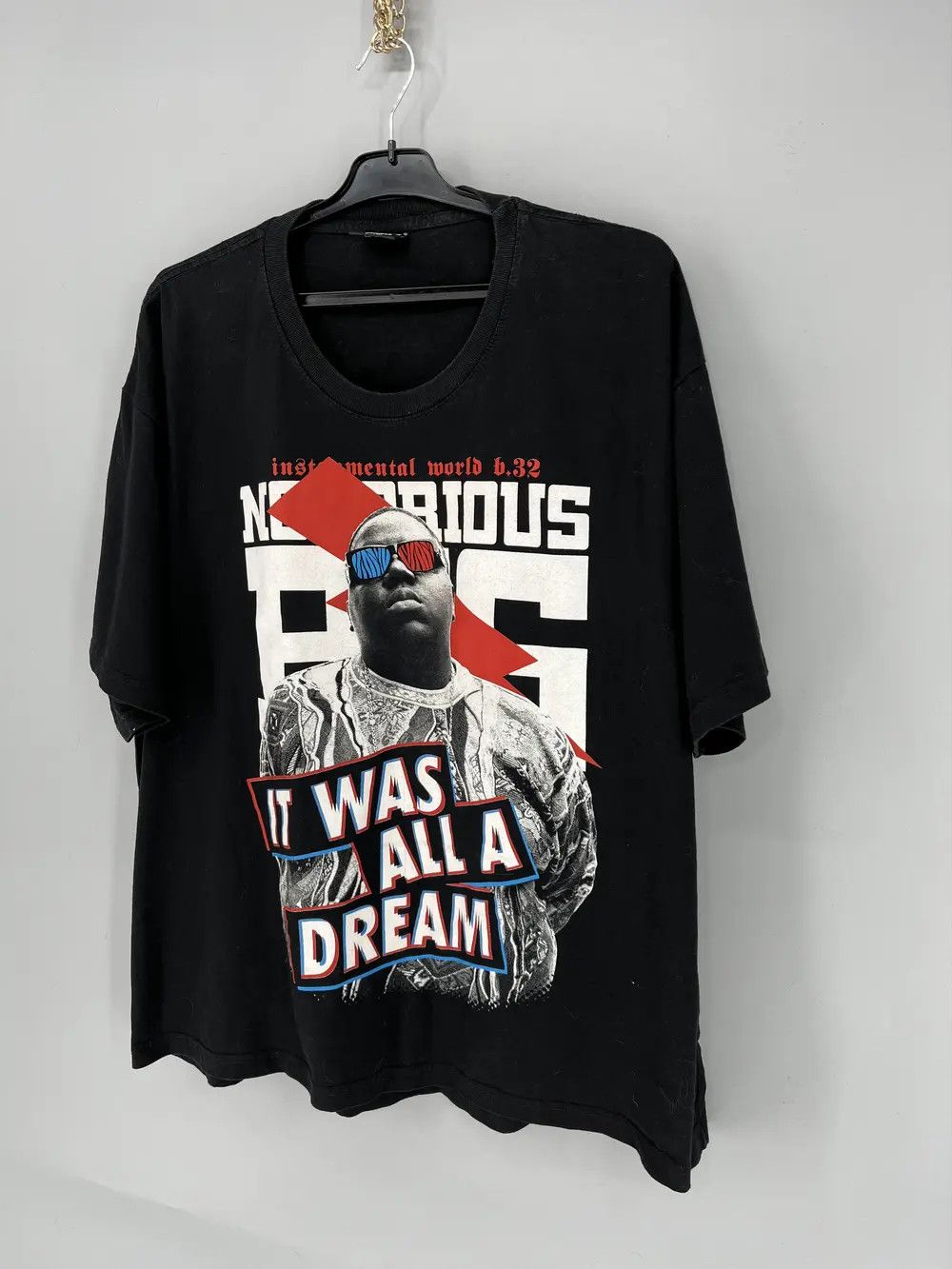 Band Tees Vintage The Notorious BIG IT WAS ALL A DREAM tee Size US XXL / EU 58 / 5 - 3 Thumbnail