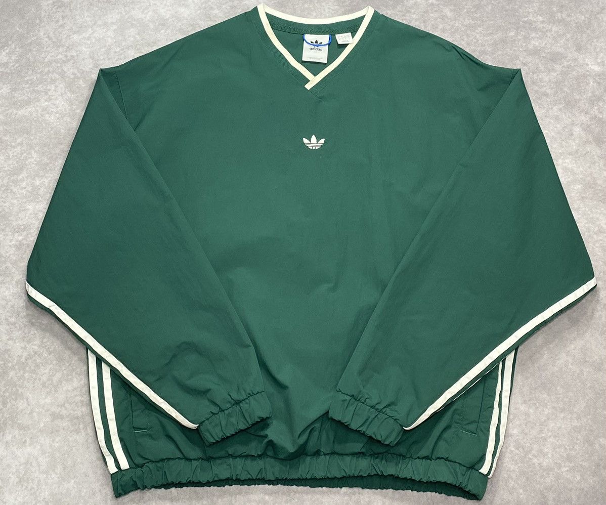 Adidas Adidas Originals Hunter Green Wind Pullover Size US L / EU 52-54 / 3 - 1 Thumbnail