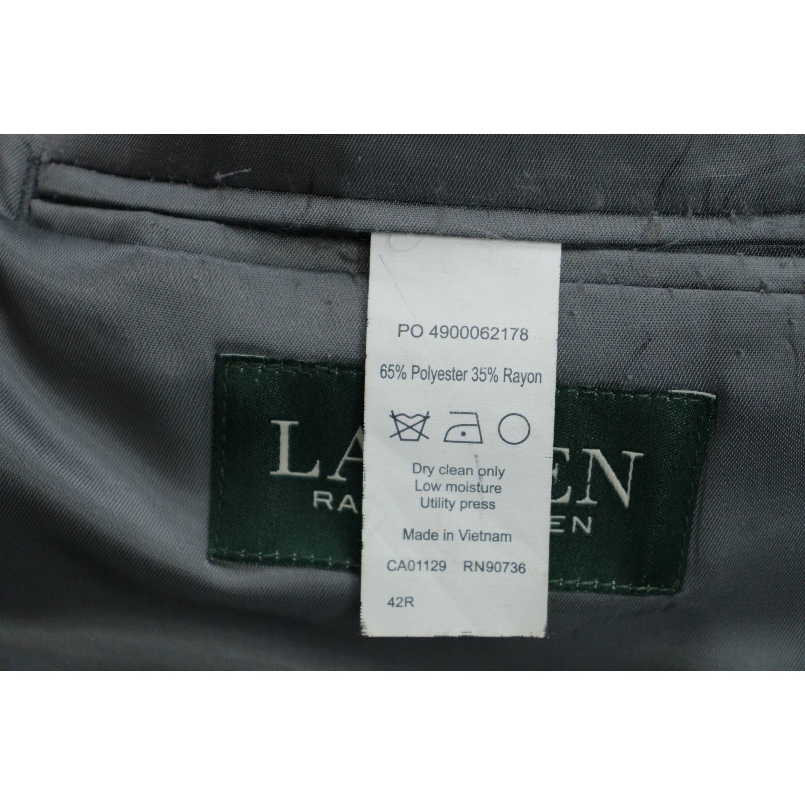 Lauren Ralph Lauren Lauren Ralph Lauren Blazer Mens 42R Houndstooth 2 Buttons Size 42R - 6 Thumbnail