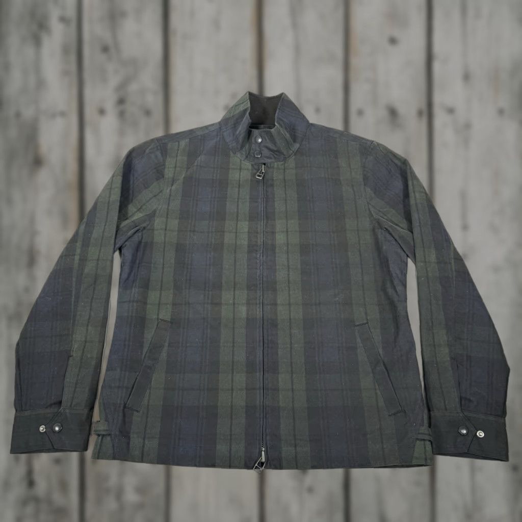 Taylor Stitch Taylor Stitch Jacket Mens 38 Waxed Cotton Plaid Halley Stevensons Zip Up Outdoor Size US XXS / EU 40 - 1 Thumbnail