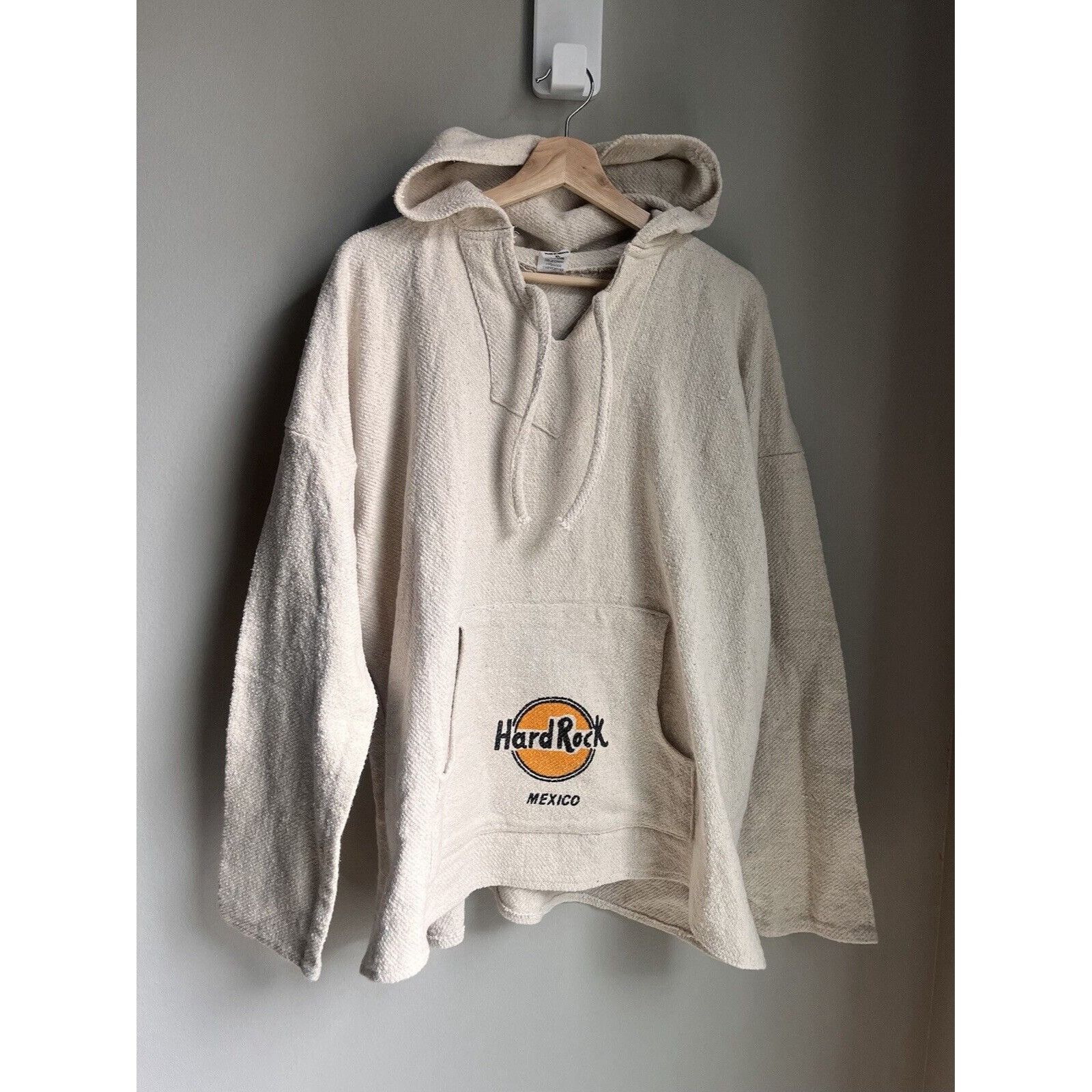 Hard Rock Cafe VINTAGE HARD ROCK CAFE MEXICO DRUG RUG HOODIE SIZE XL 90S Size US XL / EU 56 / 4 - 1 Thumbnail