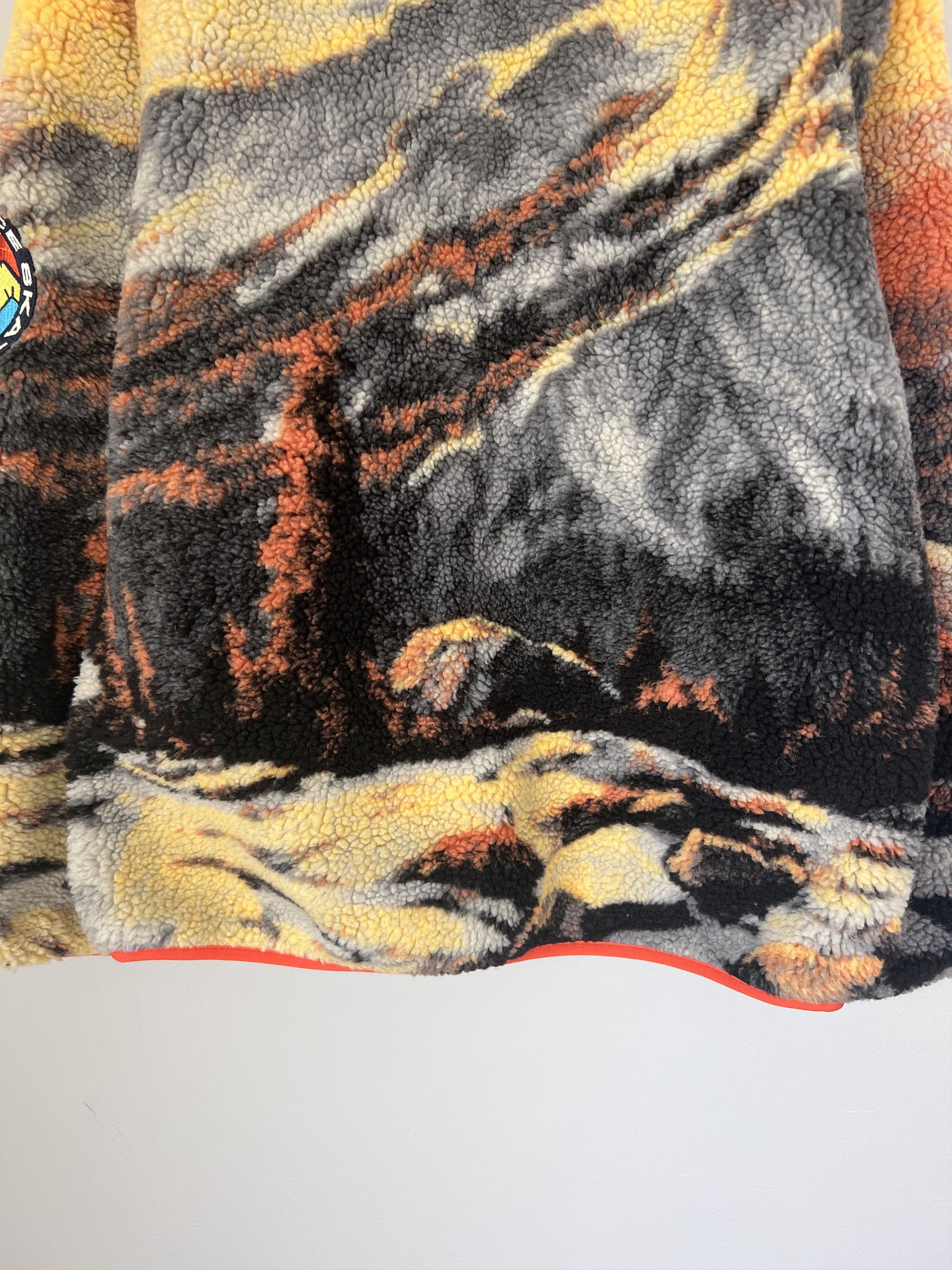 Palace Palace Appalachia Funnel Neck Fleece Jacket in Orange Size US L / EU 52-54 / 3 - 8 Thumbnail
