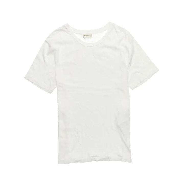 Saint Laurent Paris Yves Saint Laurent White Short Sleeve T-Shirt-2507 Size US M / EU 48-50 / 2 - 7 Thumbnail