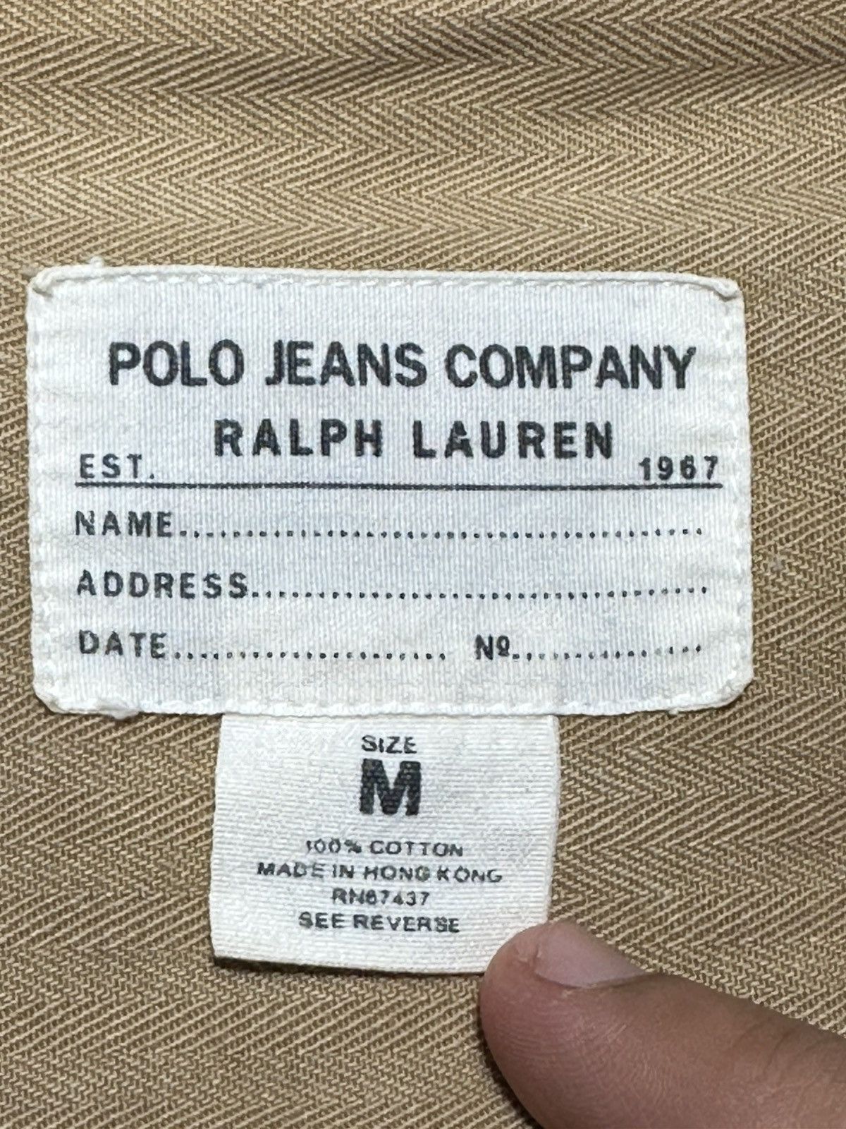 Polo Ralph Lauren Vintage Polo Ralph Lauren Size US XL / EU 56 / 4 - 9 Thumbnail