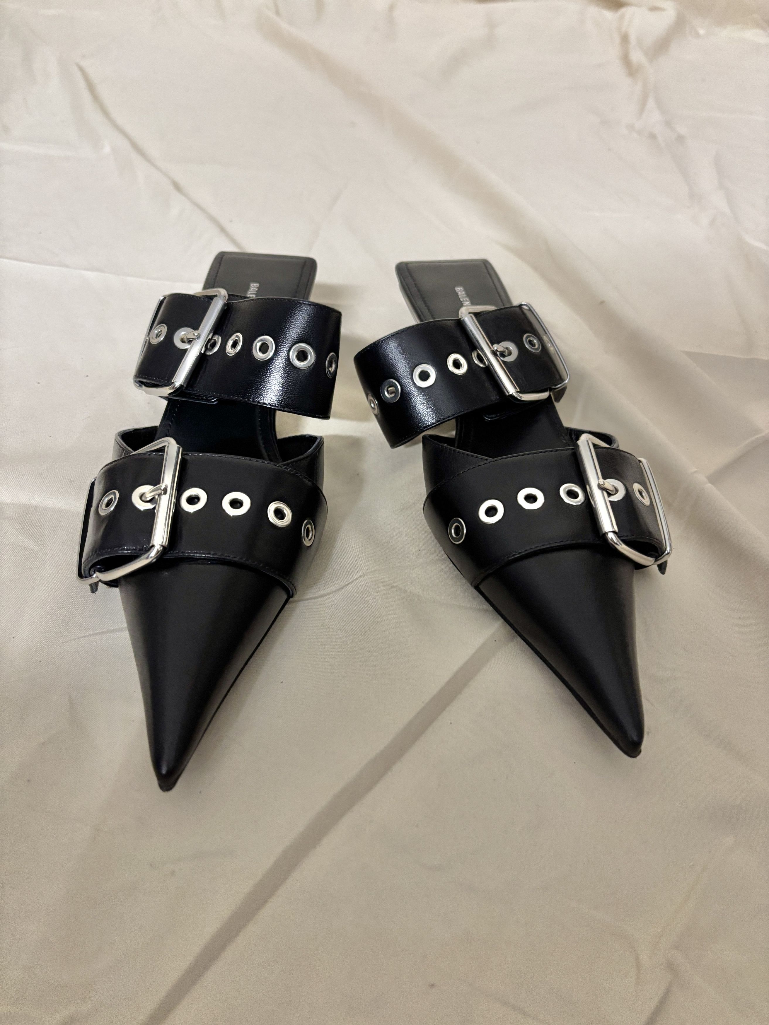 Balenciaga Balenciaga Knife Mules, New in Box Size US 5 / IT 35 - 5 Thumbnail
