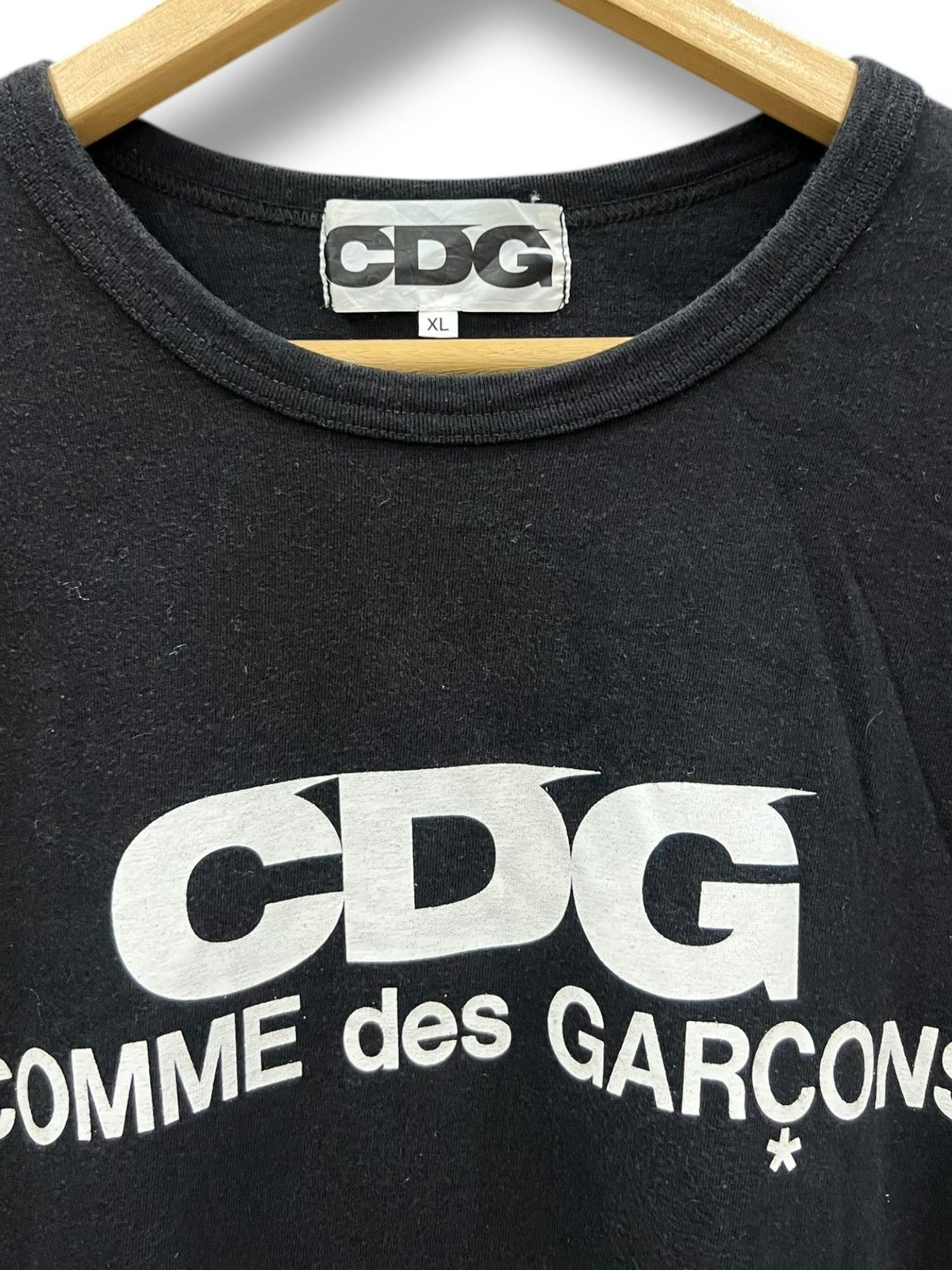 Comme des Garcons Comme des Garçons CDG Logo Tee (Made in Japan) Size US XL / EU 56 / 4 - 4 Thumbnail