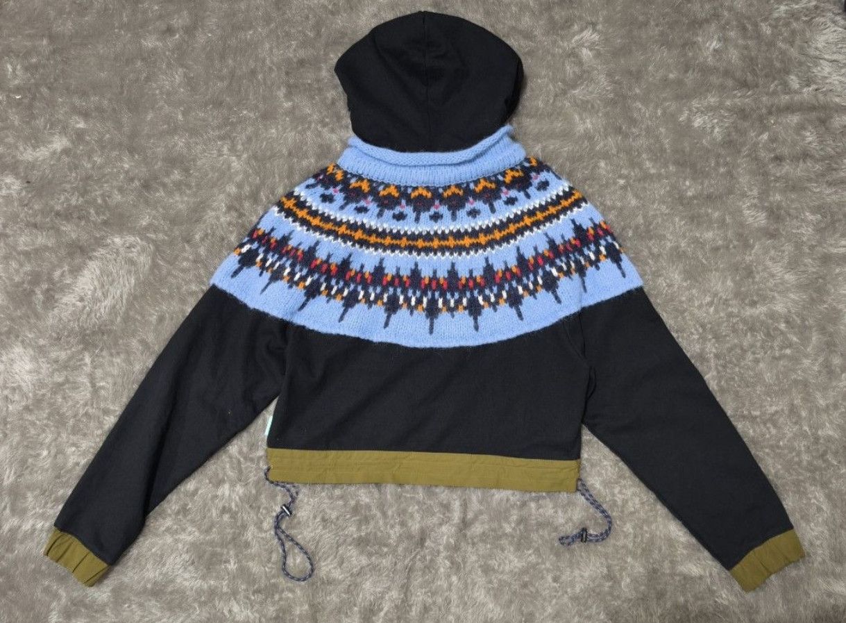 Andersson Bell Andersson Bell Nordic Knit combo crop hoodie Size S / US 4 / IT 40 - 2 Thumbnail